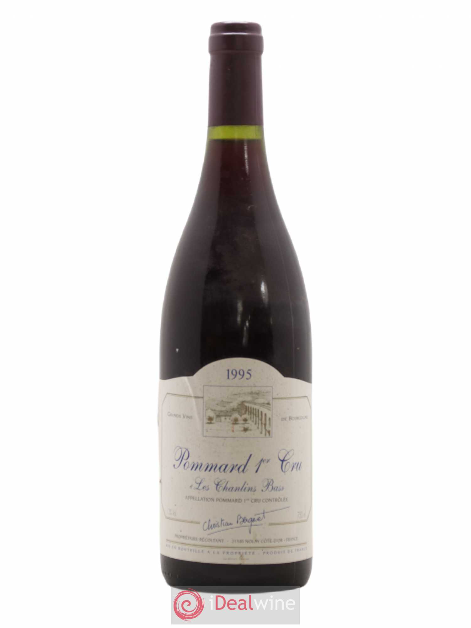 Pommard 1er Cru Les Chanlins Bas Bergeret 1995 - Posten von 1 Flasche - 0