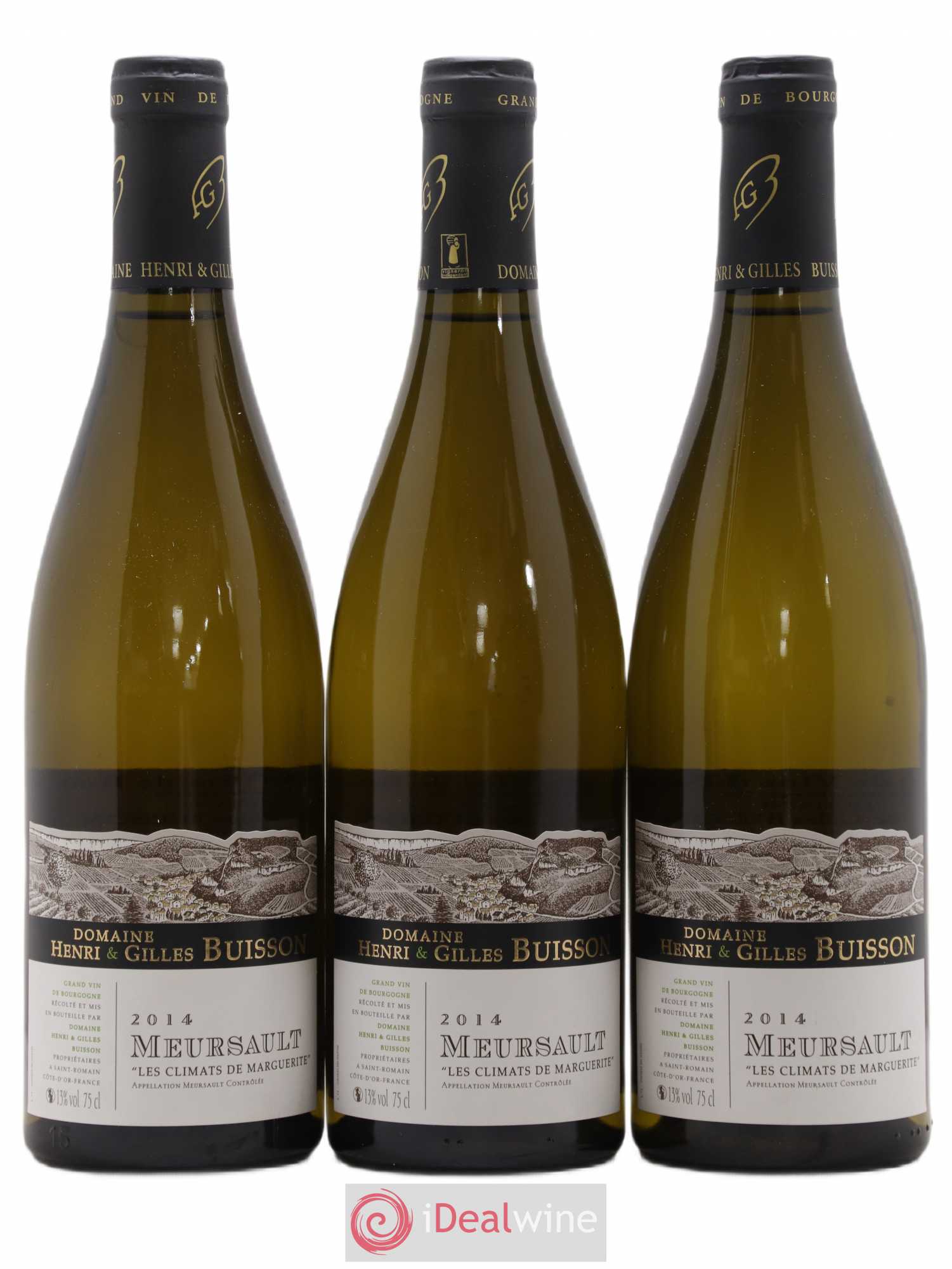 Meursault Les Vignes de Marguerite Henri et Gilles Buisson (Domaine) 2014 - Lot de 3 bouteilles - 0