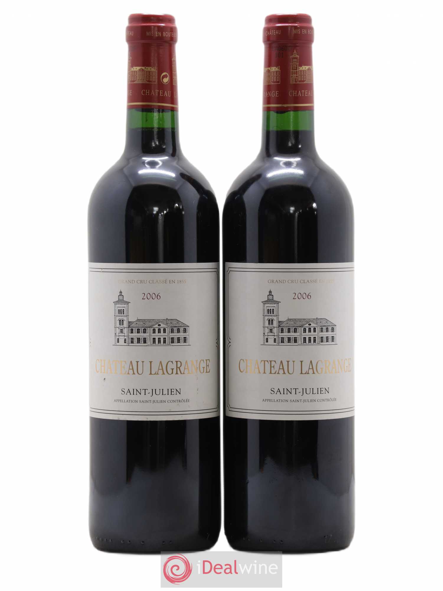 Château Lagrange 3ème Grand Cru Classé 2006 - Lot de 2 bouteilles - 0