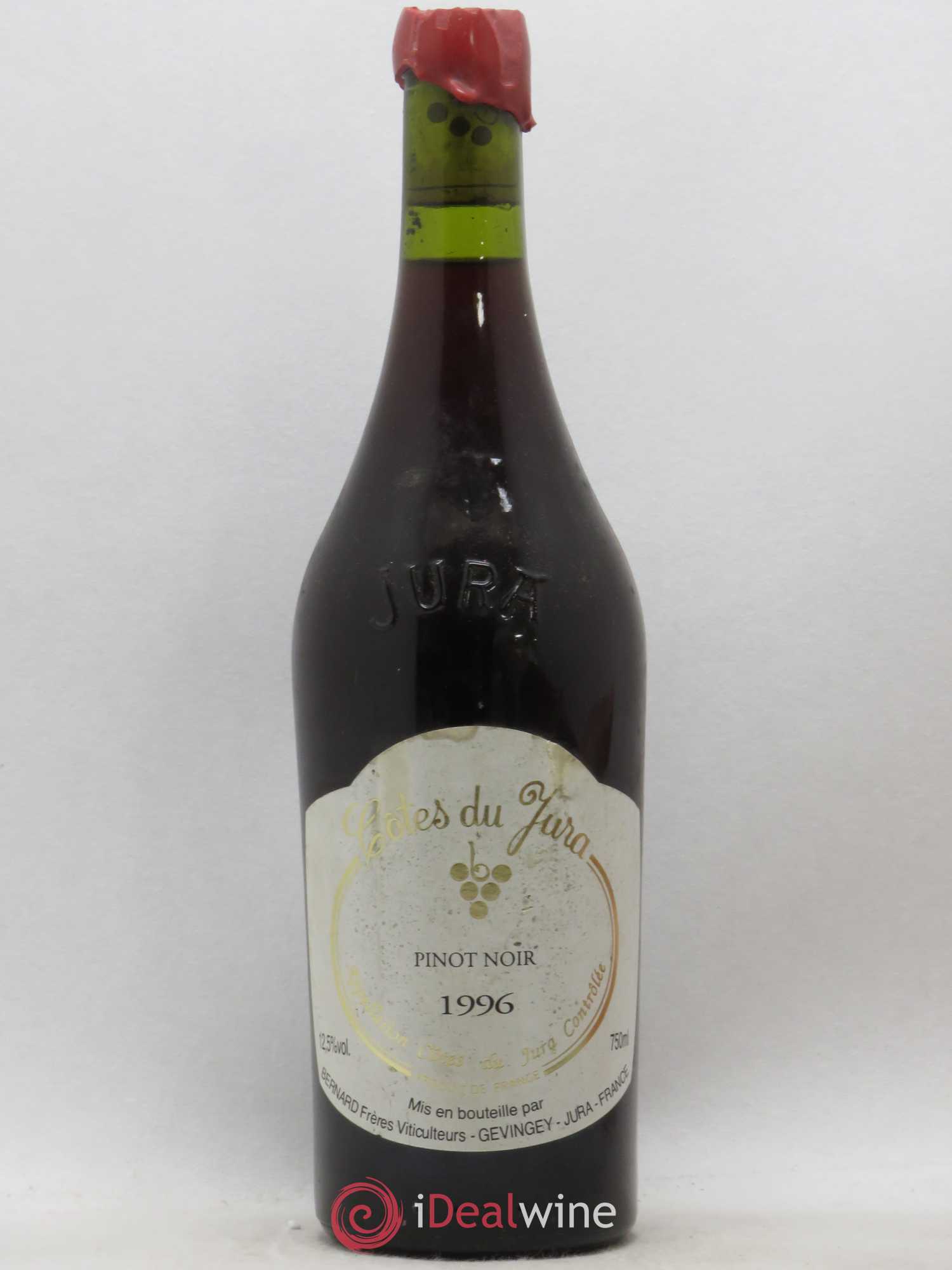 Côtes du Jura Pinot Noir Bernard Gevingey 1996 - Posten von 1 Flasche - 0