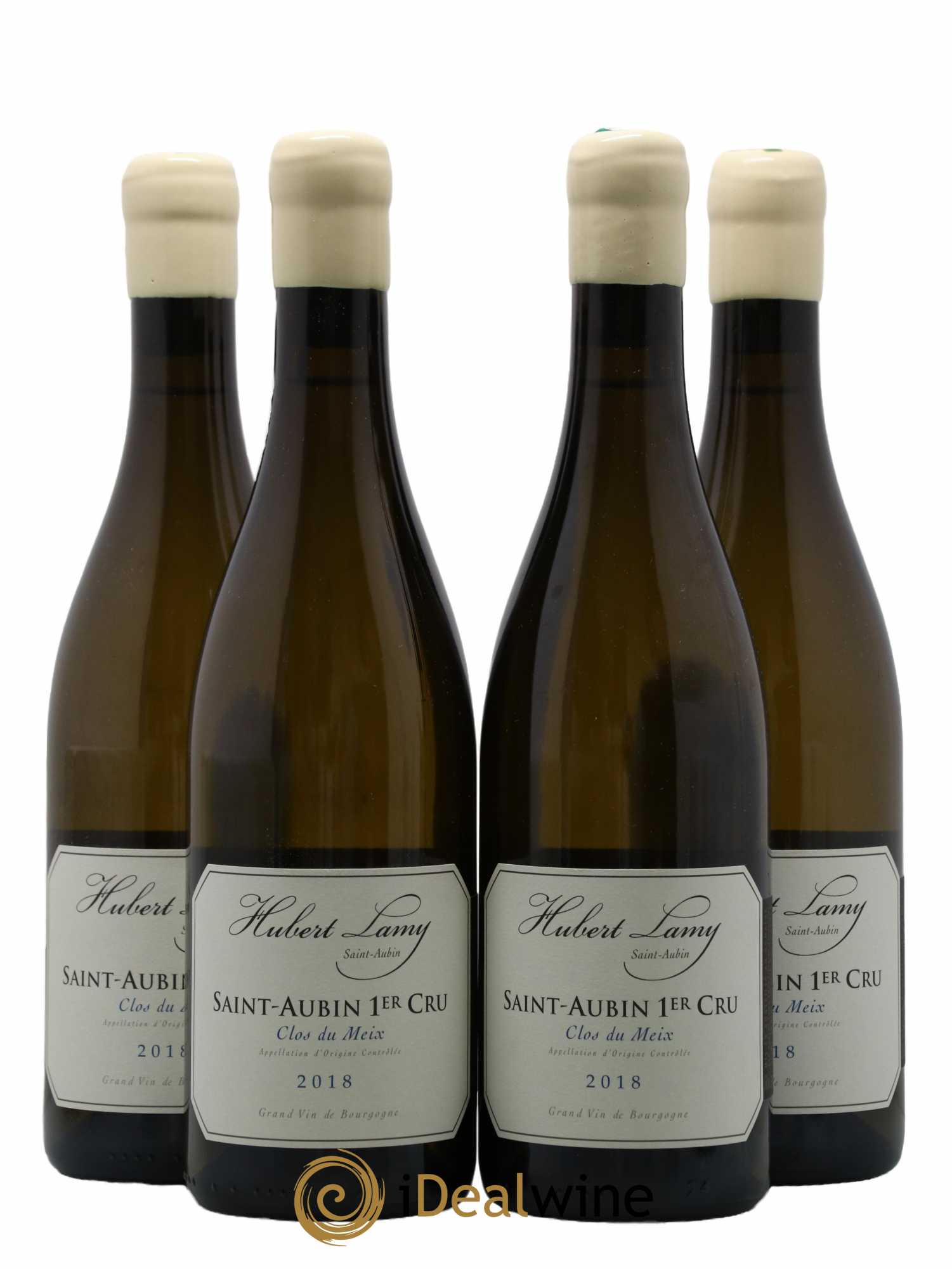 Saint-Aubin 1er Cru Clos du Meix Hubert Lamy 2018 - Lot de 4 bouteilles - 0