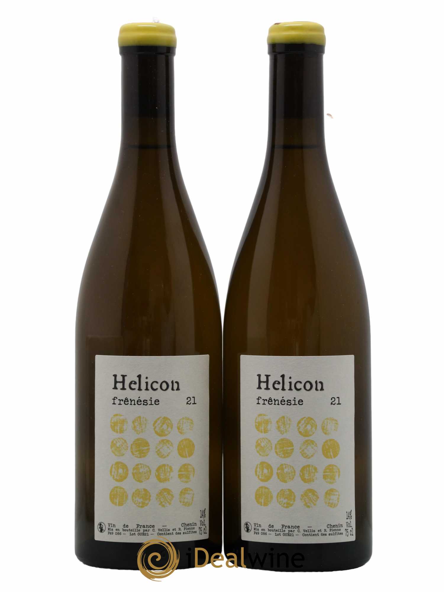 Vin de France Frênésie Helicon 2021 - Lot de 2 bouteilles - 0