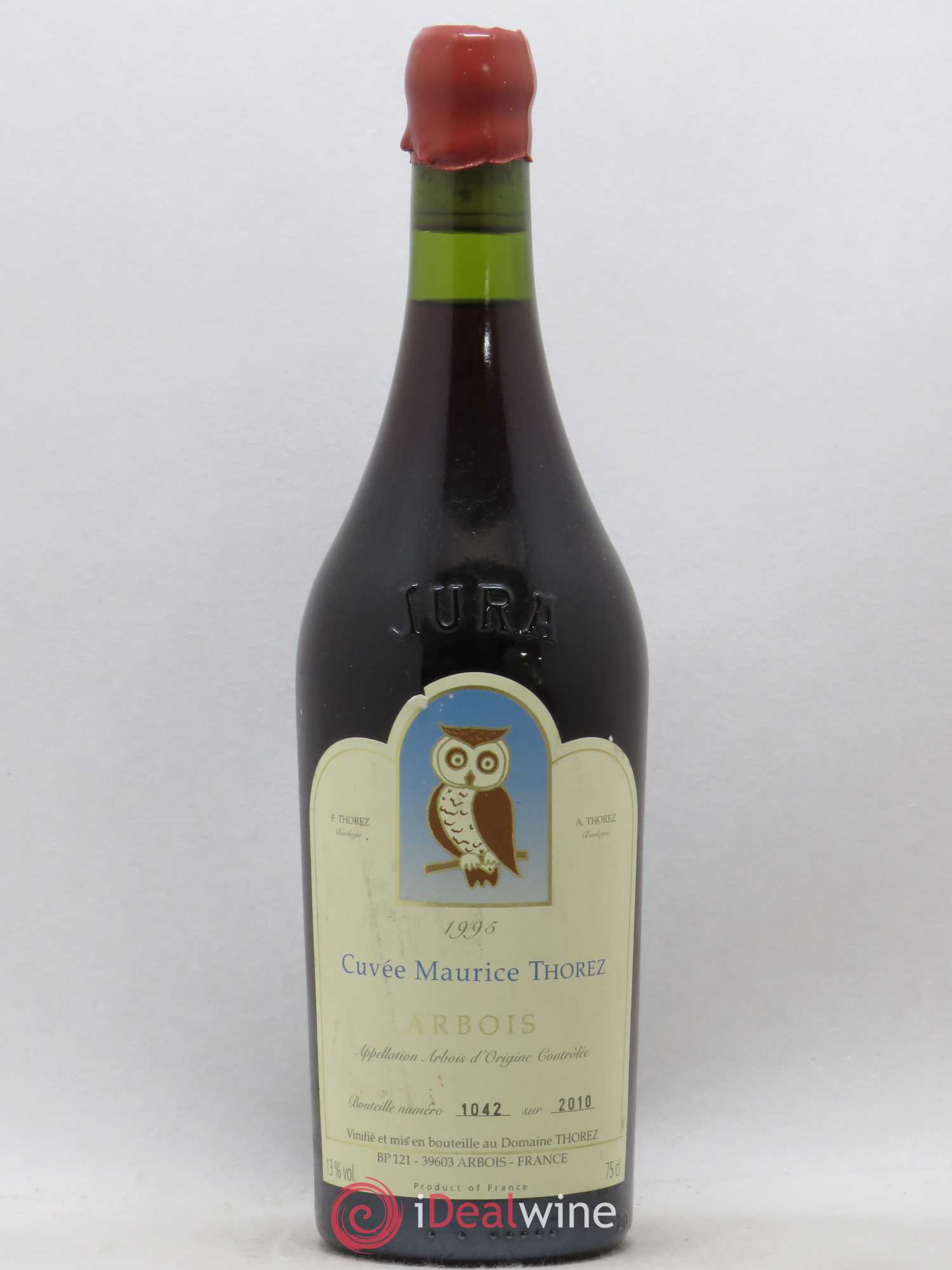 Arbois Cuvée Maurice Thorez Thorez 1995 - Posten von 1 Flasche - 0
