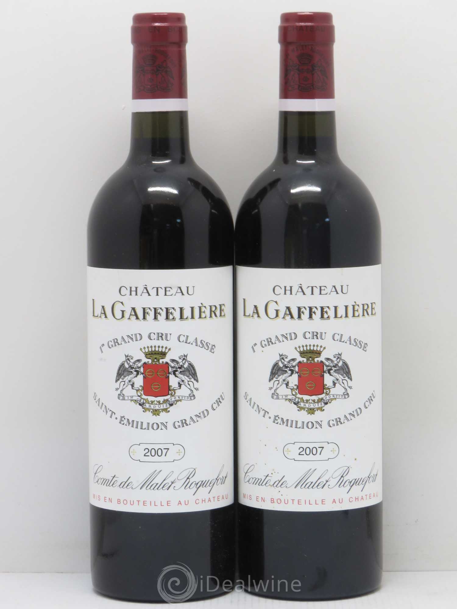 Château la Gaffelière 1er Grand Cru Classé B 2007 - Lot de 2 bouteilles - 0