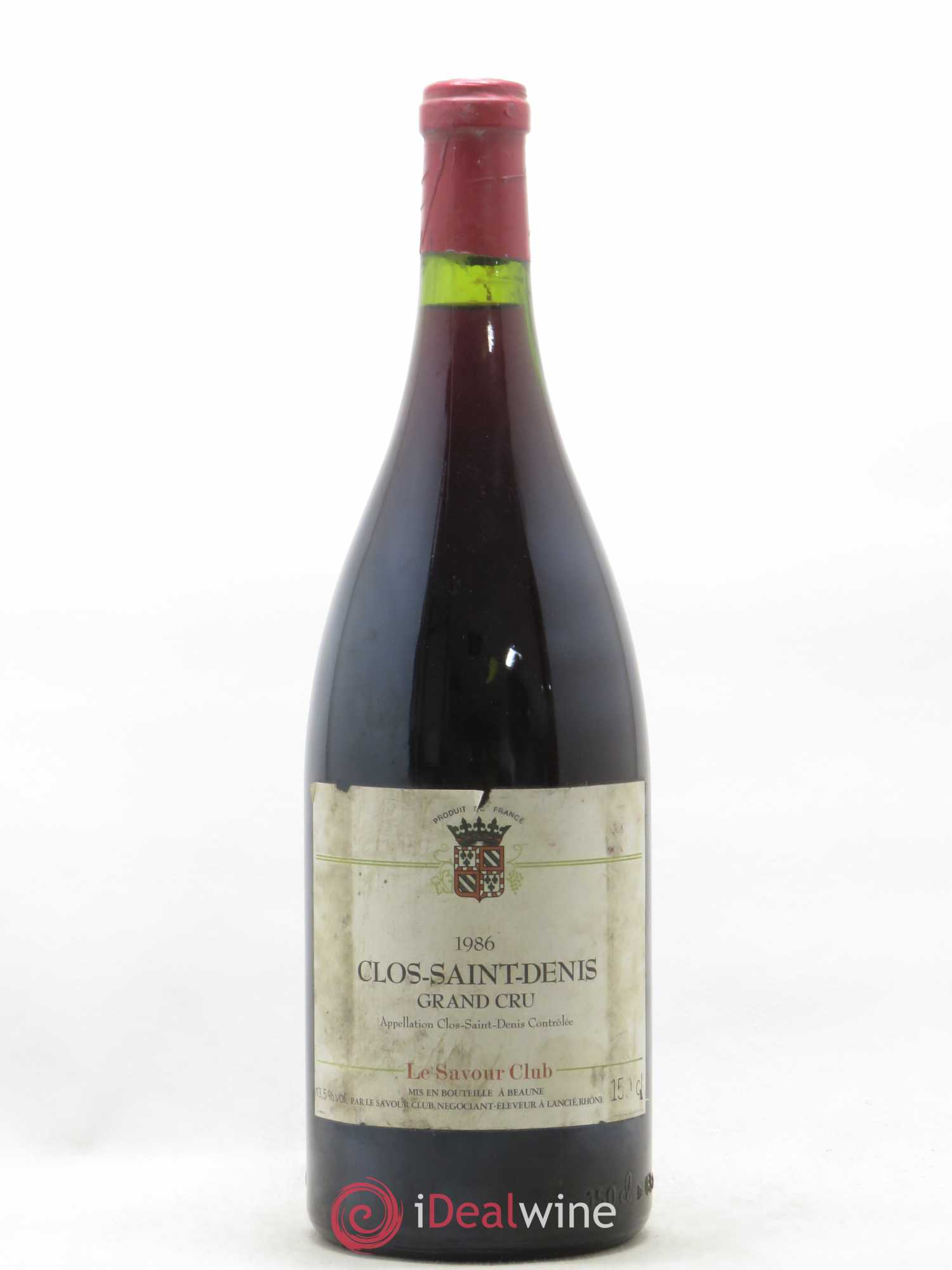 Clos Saint-Denis Grand Cru Savour Club 1986 - Lot de 1 magnum - 0