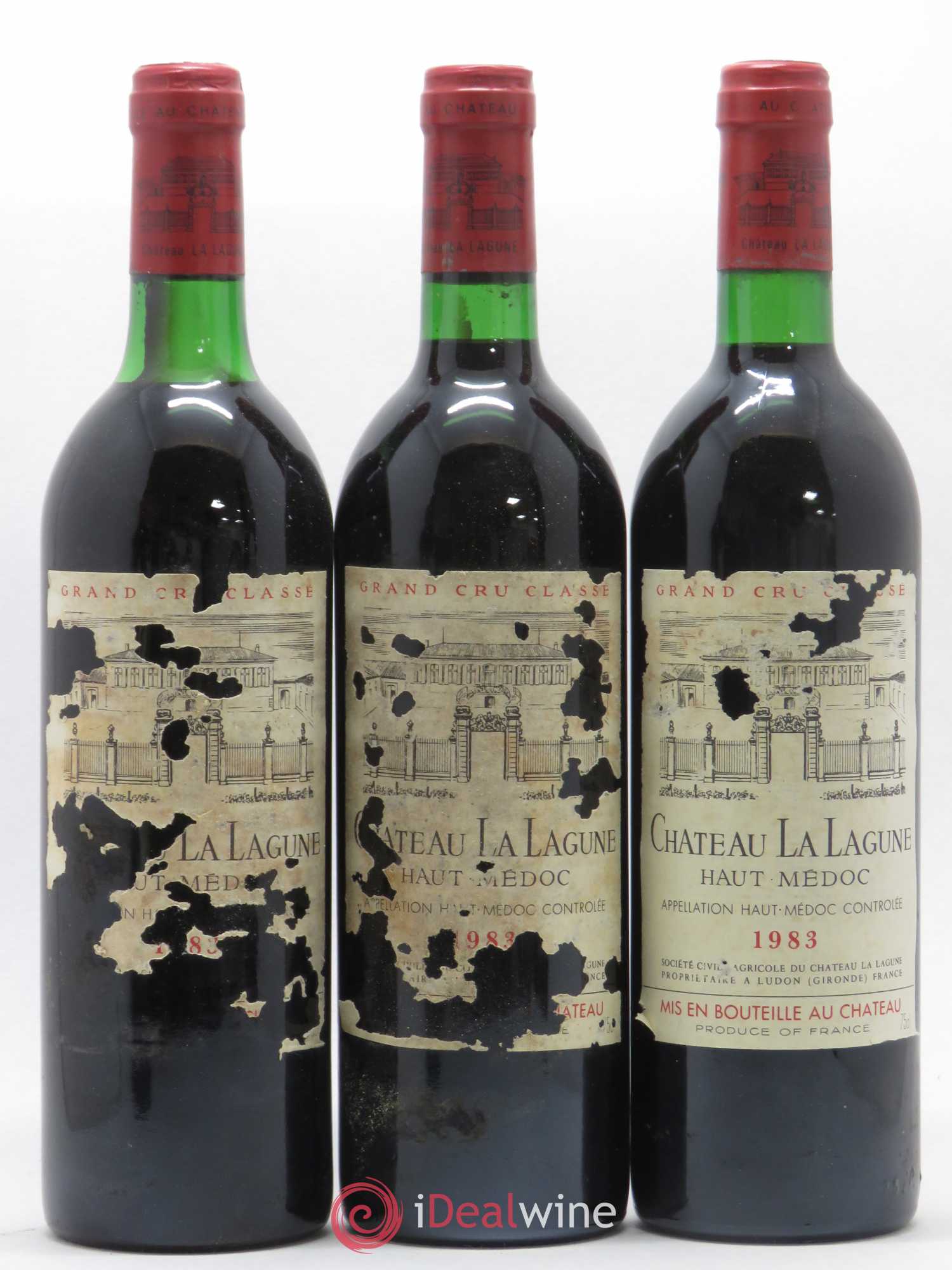 Château la Lagune 3ème Grand Cru Classé 1983 - Lot de 6 bouteilles - 1