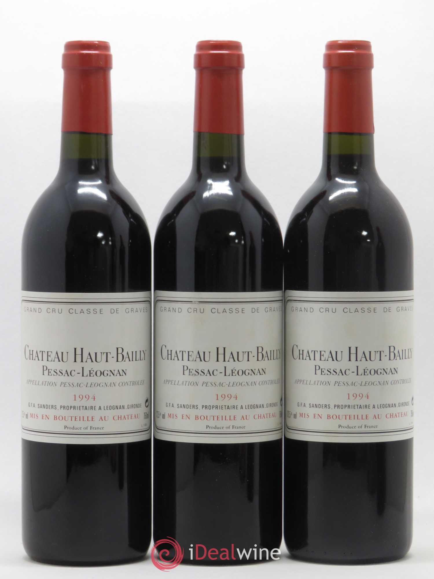 Château Haut-Bailly Cru Classé de Graves 1994 - Lot de 12 bouteilles - 2