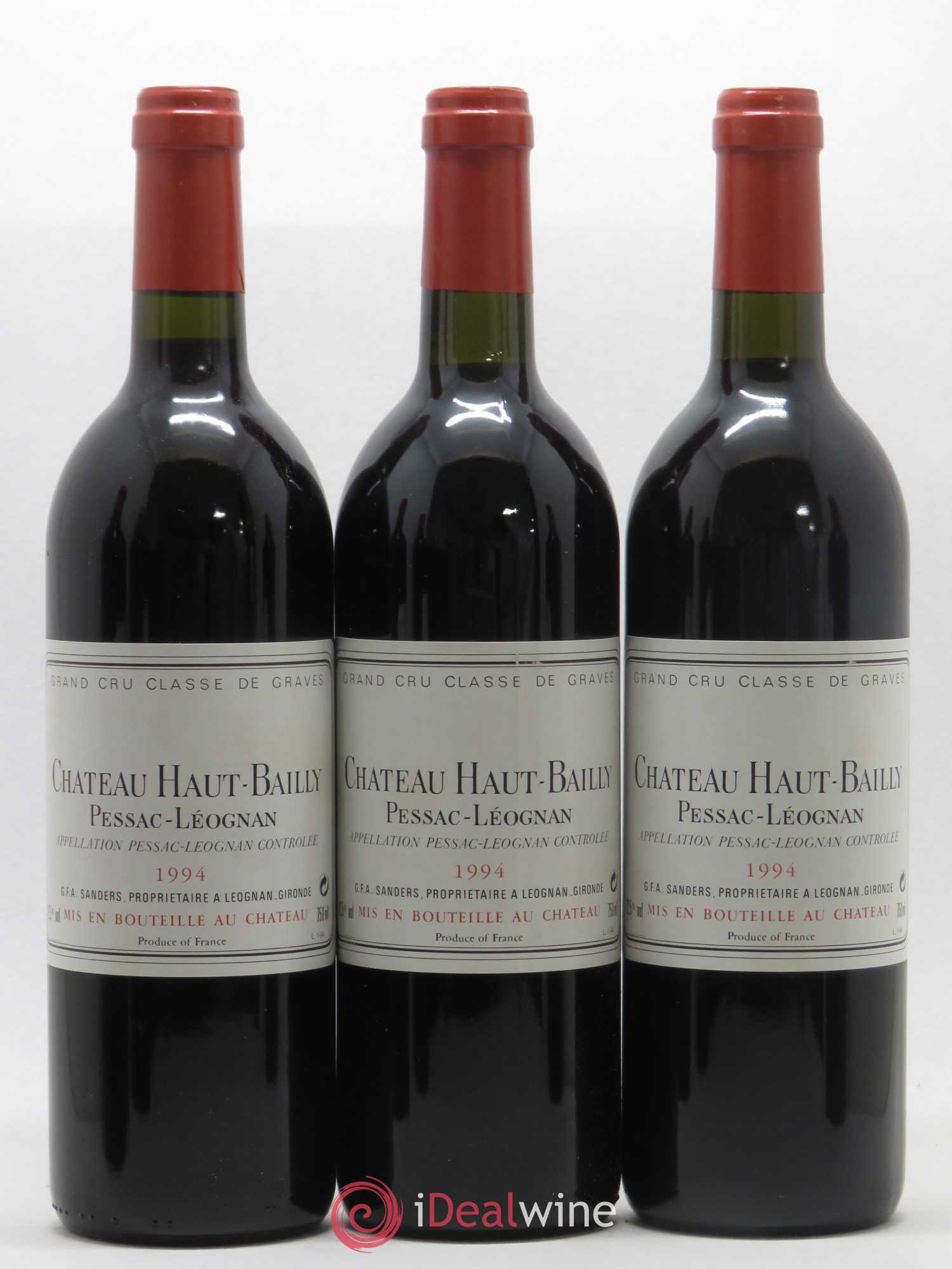 Château Haut-Bailly Cru Classé de Graves 1994 - Lot de 12 bouteilles - 3