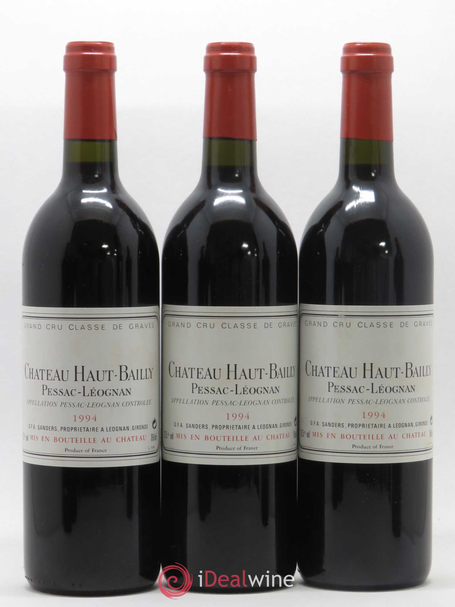 Château Haut-Bailly Cru Classé de Graves 1994 - Lot de 12 bouteilles - 4