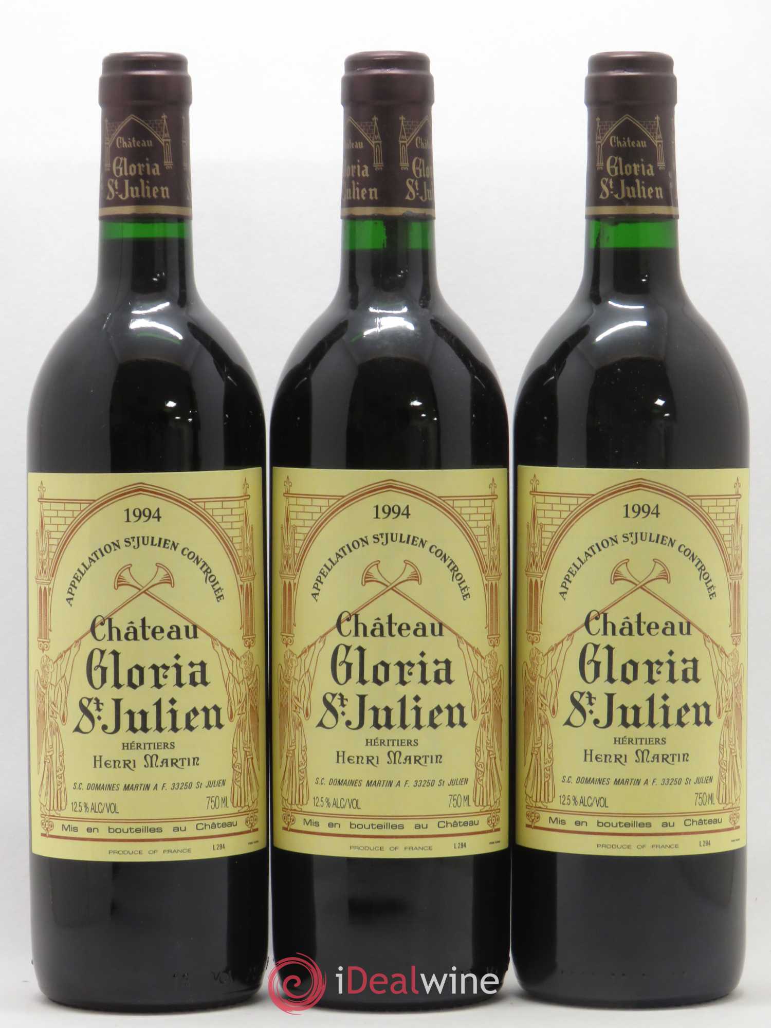 Château Gloria 1994 - Lot de 12 bouteilles - 1