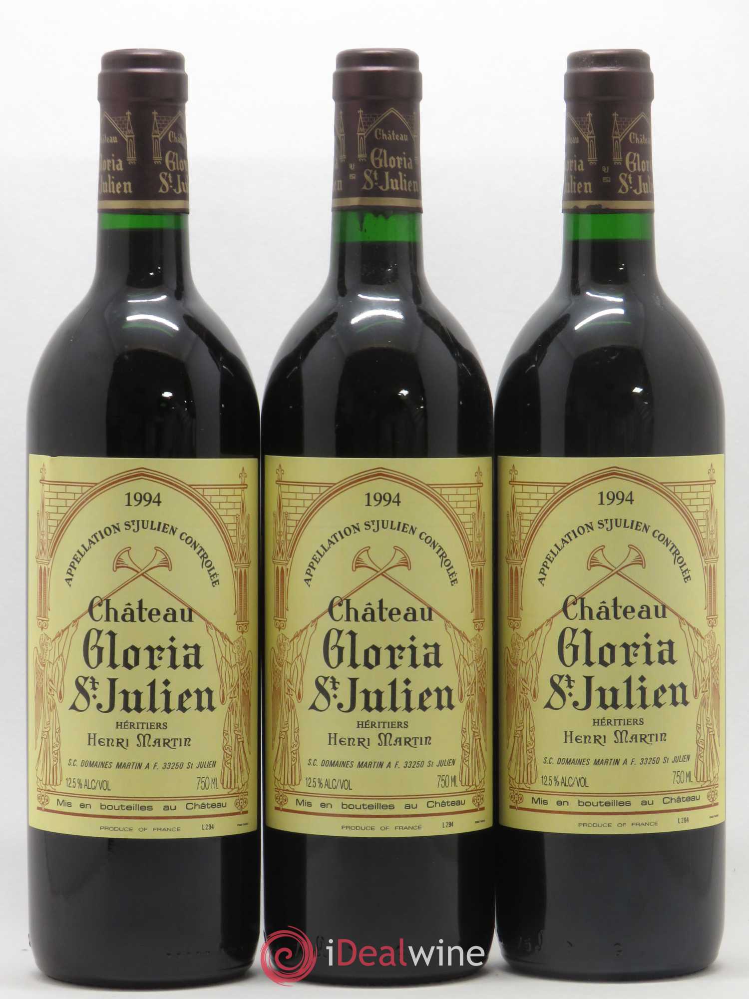 Château Gloria 1994 - Lot de 12 bouteilles - 2