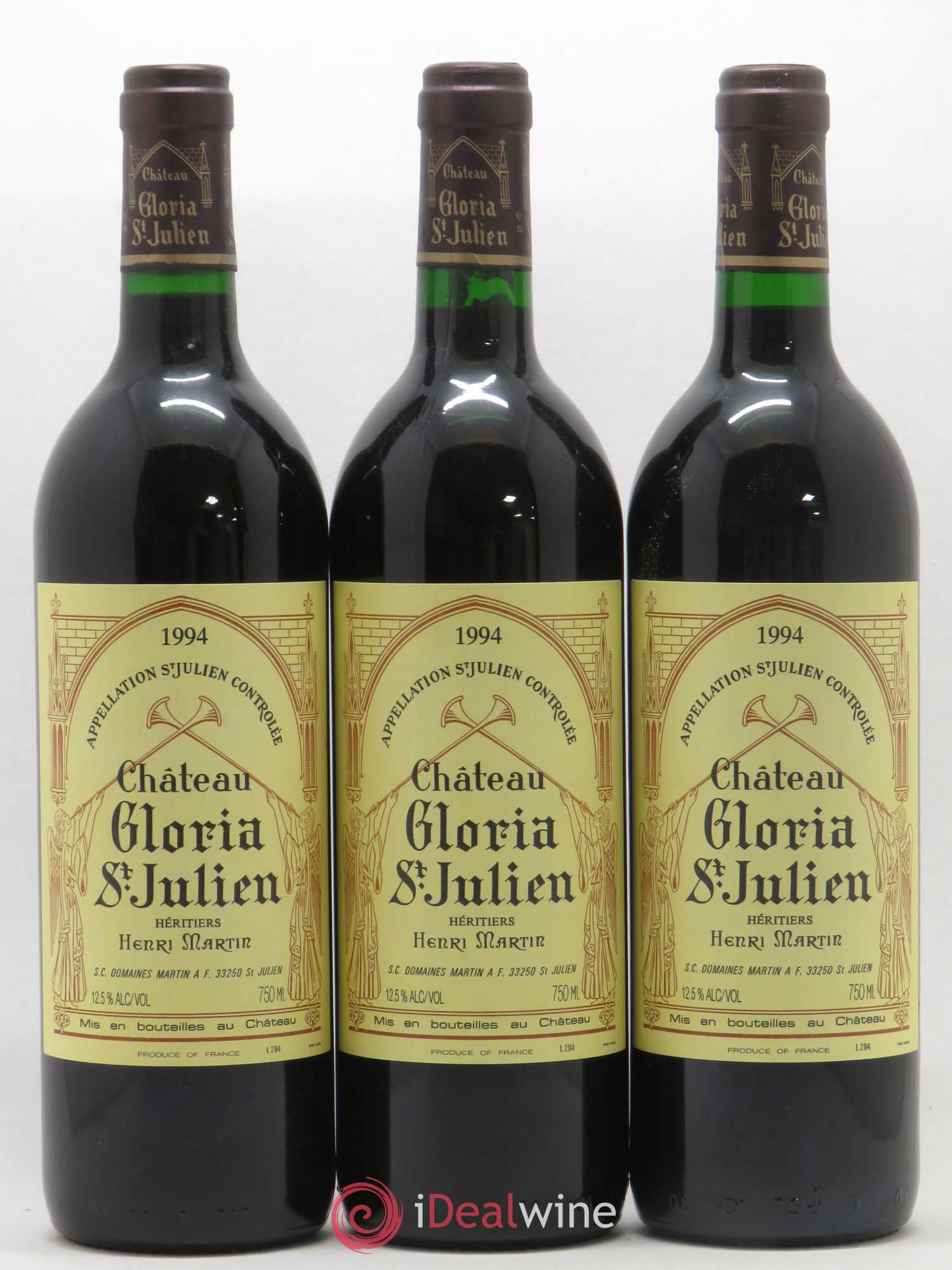 Château Gloria 1994 - Lot de 12 bouteilles - 4