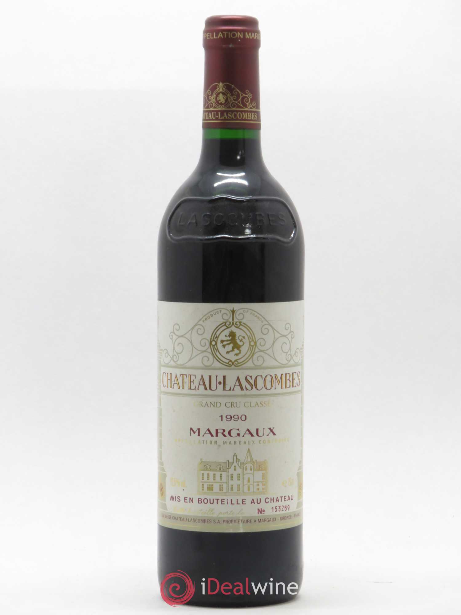 Château Lascombes 2ème Grand Cru Classé 1990 - Lot de 1 bouteille - 0