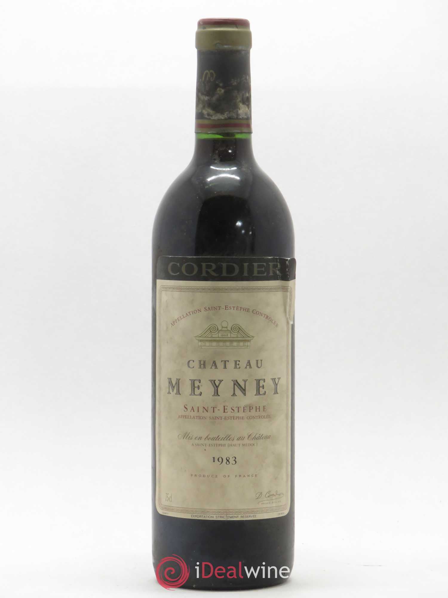 Château Meyney 1983 - Lot de 1 bouteille - 0