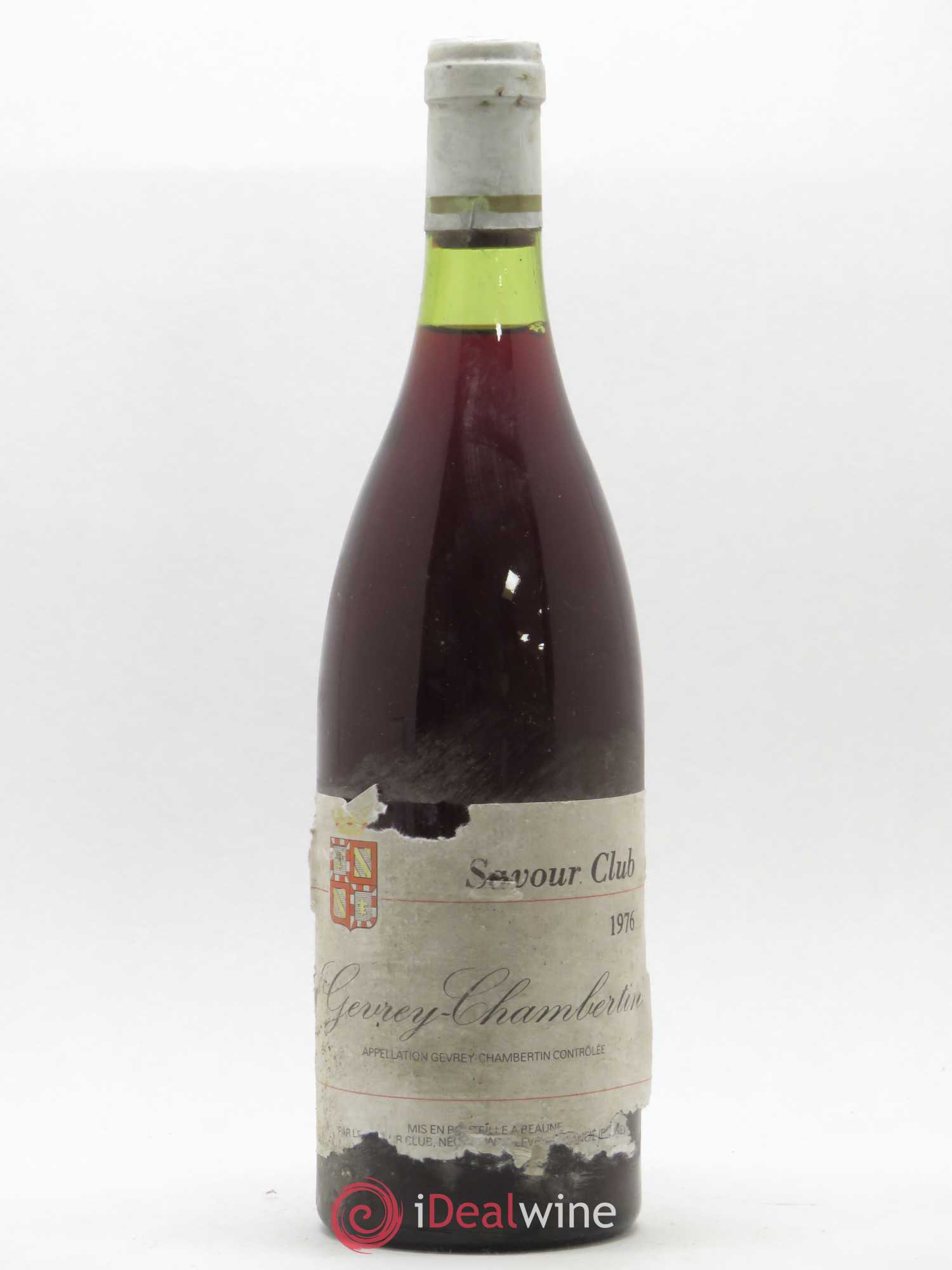 Gevrey-Chambertin Savour Club 1976 - Lot de 1 bouteille - 0