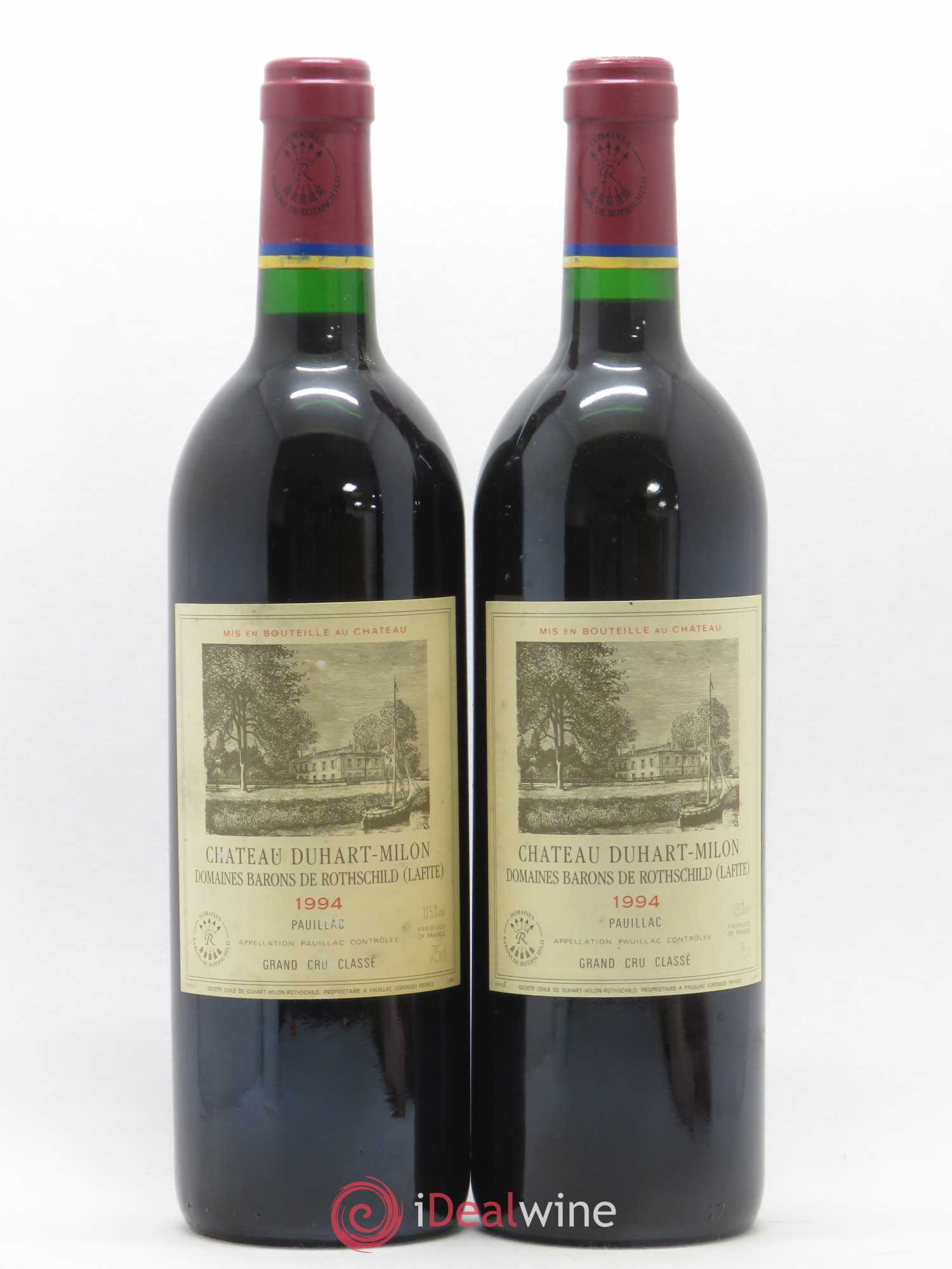 Château Duhart-Milon 4ème Grand Cru Classé 1994 - Lot de 2 bouteilles - 0
