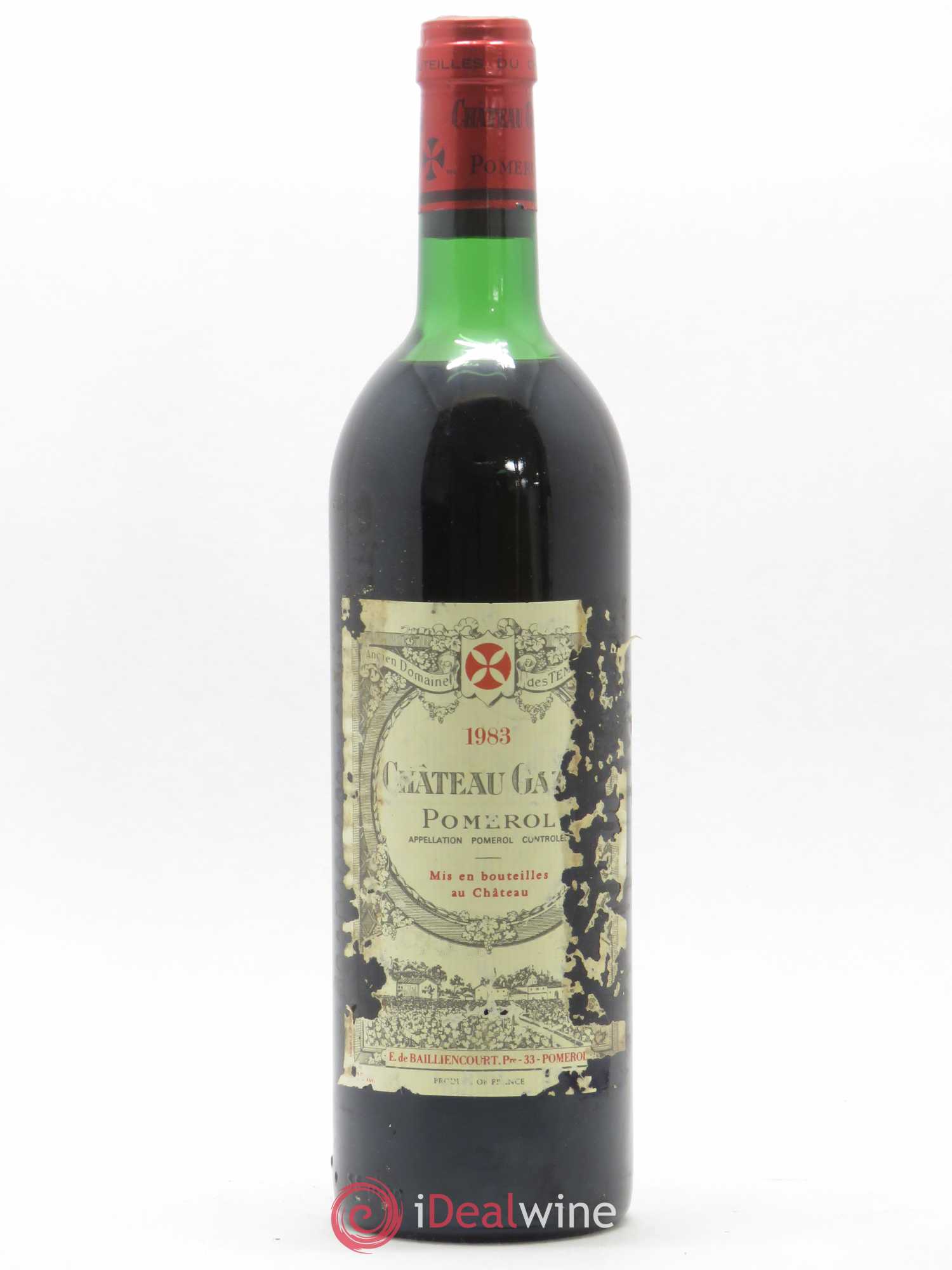 Château Gazin 1983 - Lot de 1 bouteille - 0