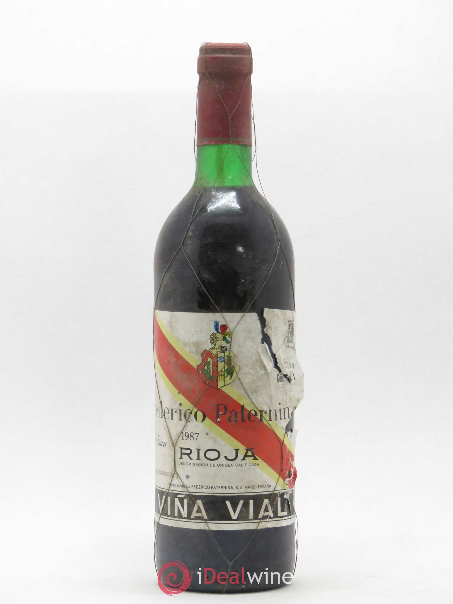 Rioja DOCA Frederico Paternina Viña Vial Reserva 1987 - Lotto di 1 bottiglia - 0