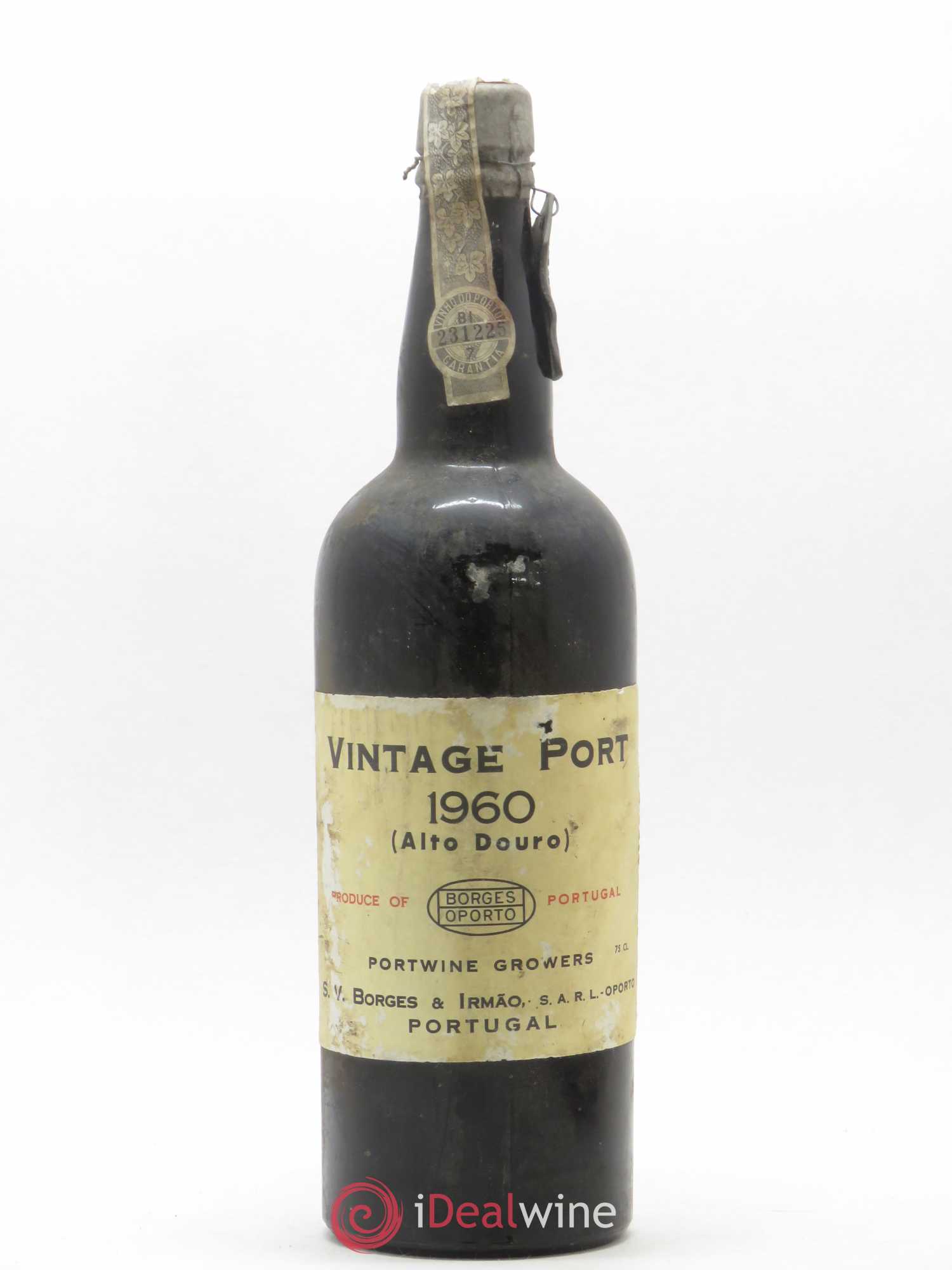 Porto Alto Douro Borges & Irmao 1960 - Posten von 1 Flasche - 0