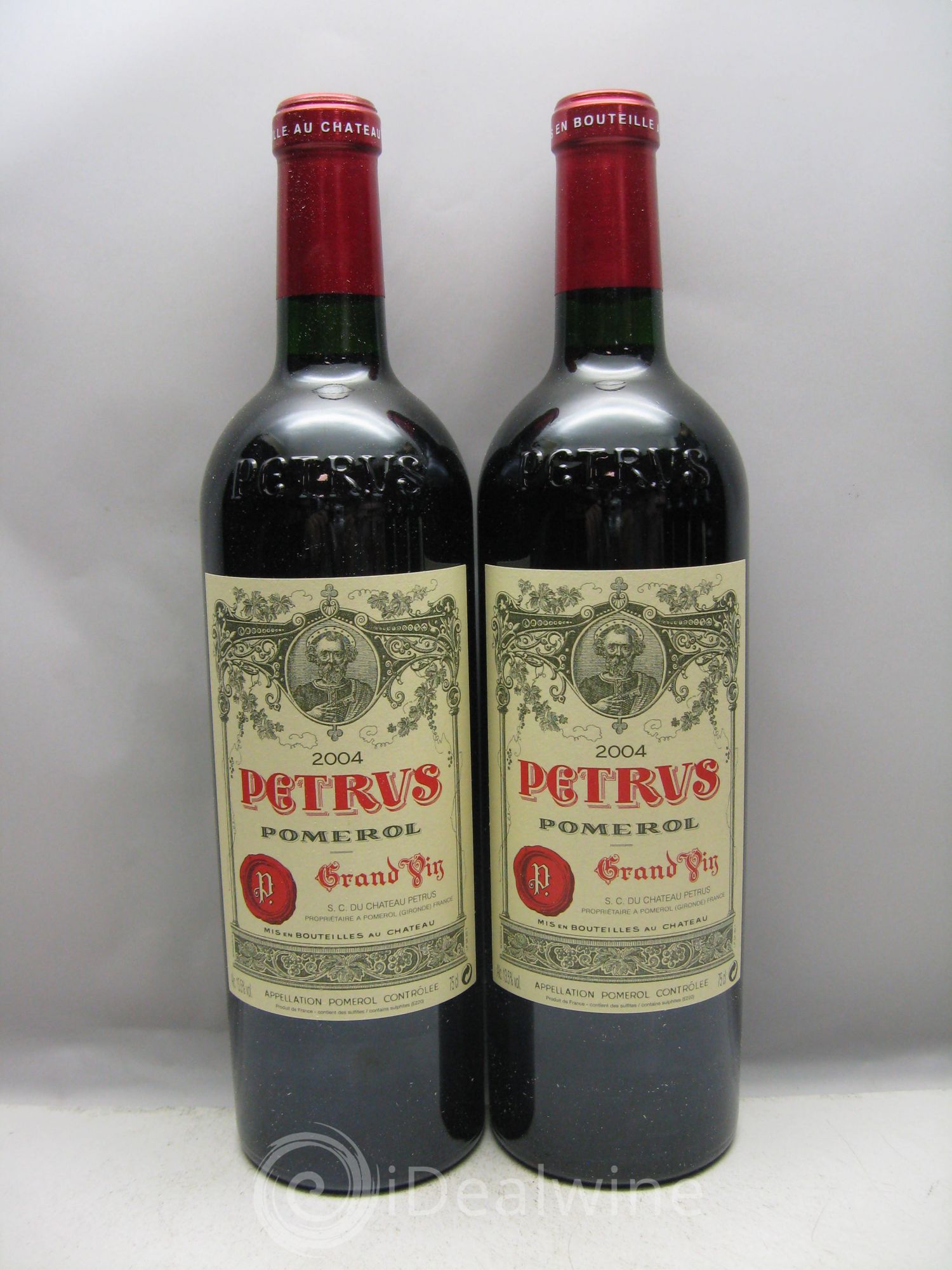 Petrus 2004 - Lot de 6 bouteilles - 0