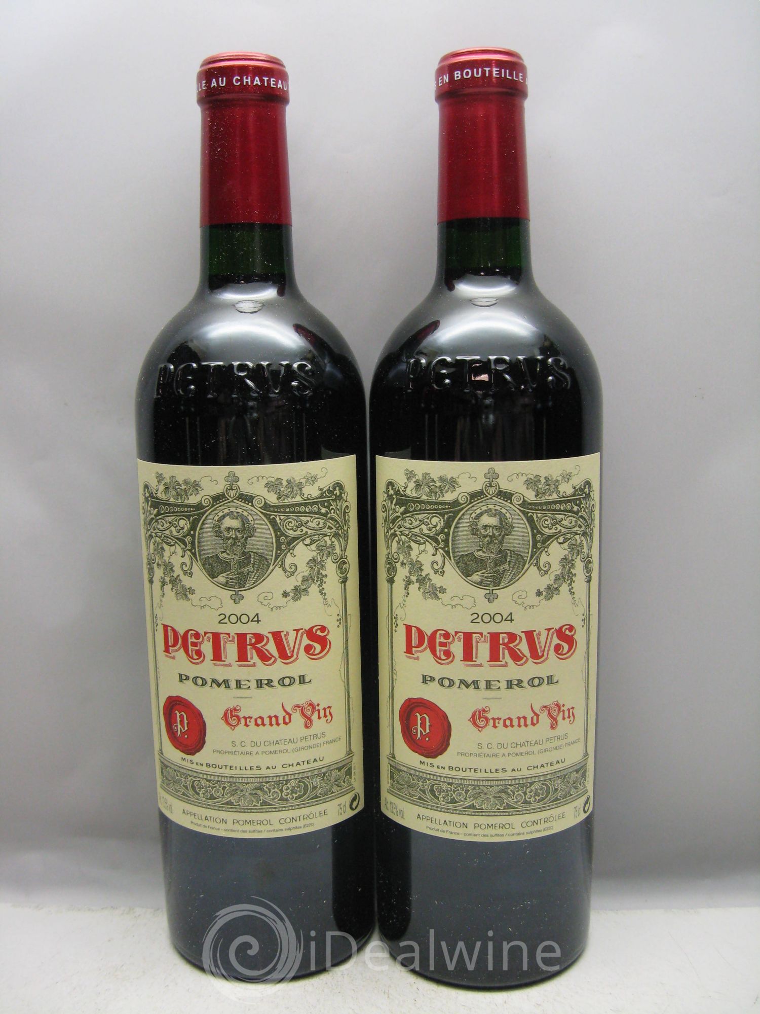 Petrus 2004 - Lot de 6 bouteilles - 0