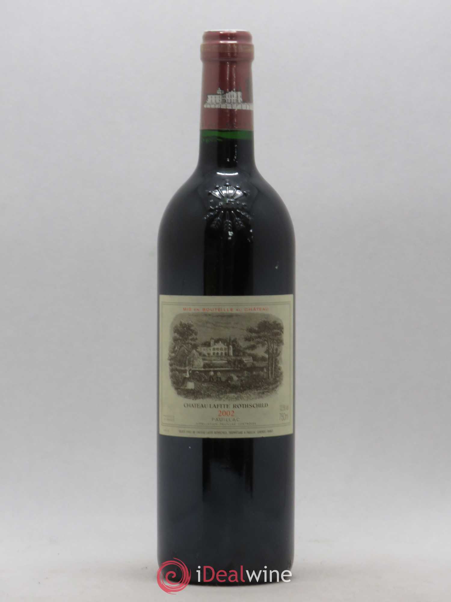 Château Lafite Rothschild 1er Grand Cru Classé 2002 - Lot de 1 bouteille - 0
