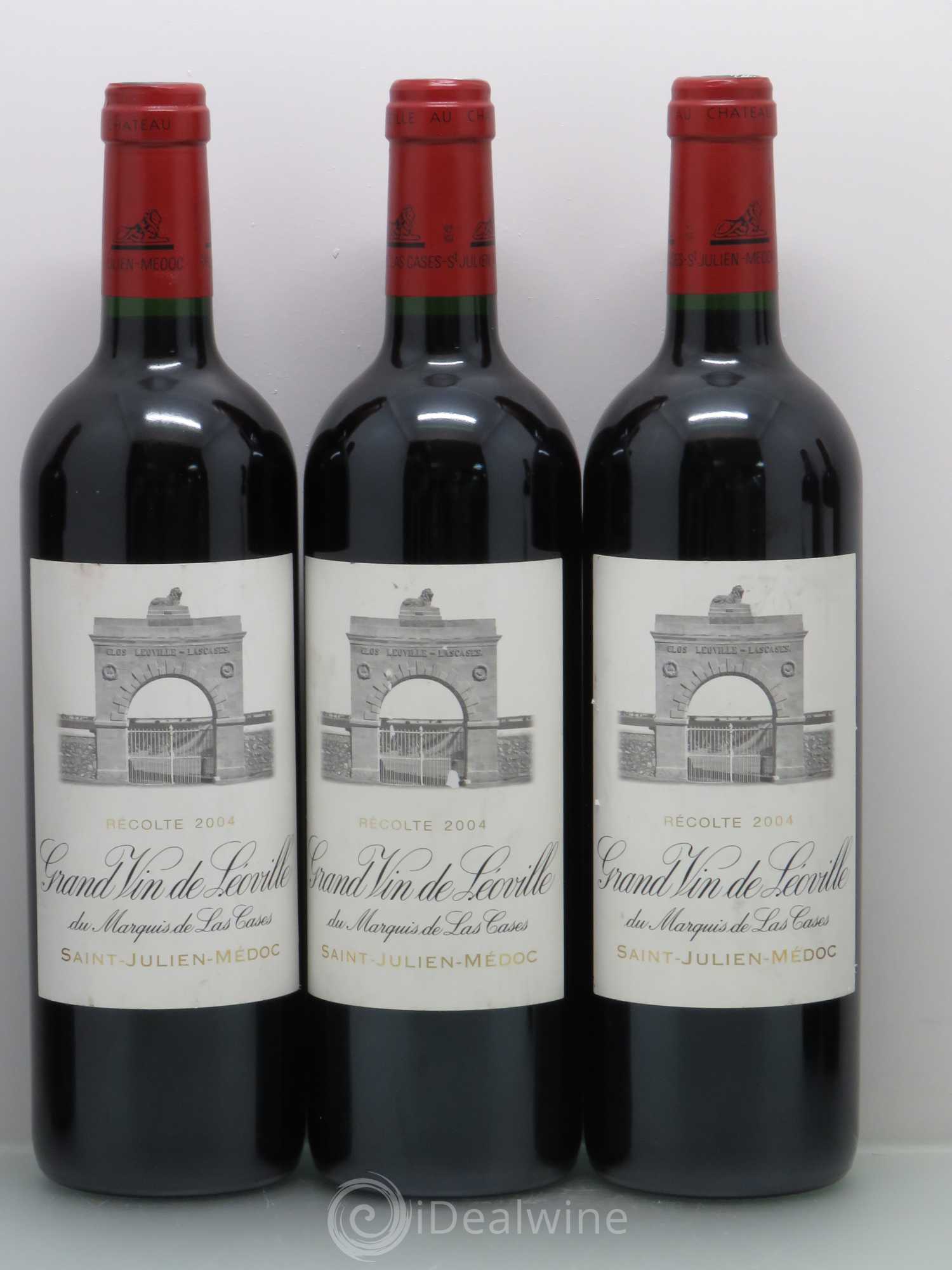 Château Léoville Las Cases 2ème Grand Cru Classé 2004 - Lot de 6 bouteilles - 1