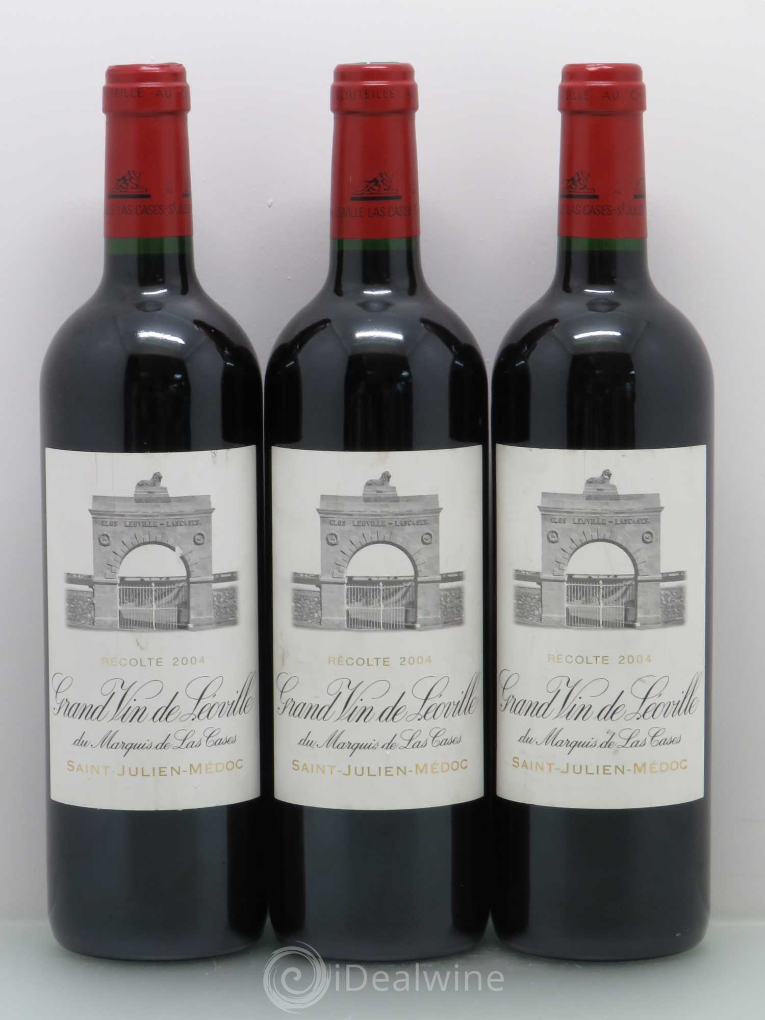 Château Léoville Las Cases 2ème Grand Cru Classé 2004 - Lot de 6 bouteilles - 2