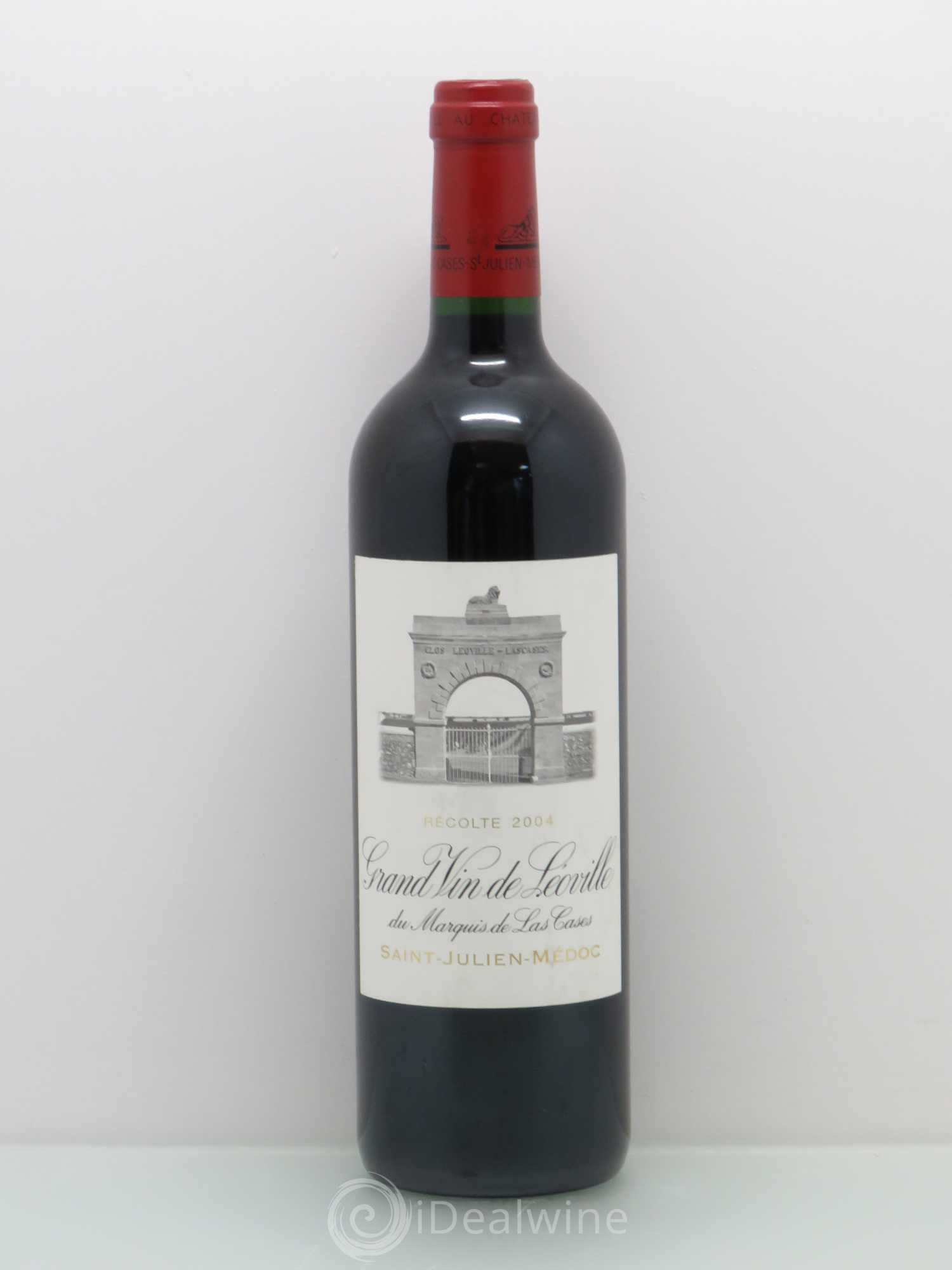 Château Léoville Las Cases 2ème Grand Cru Classé 2004 - Lot de 1 bouteille - 0