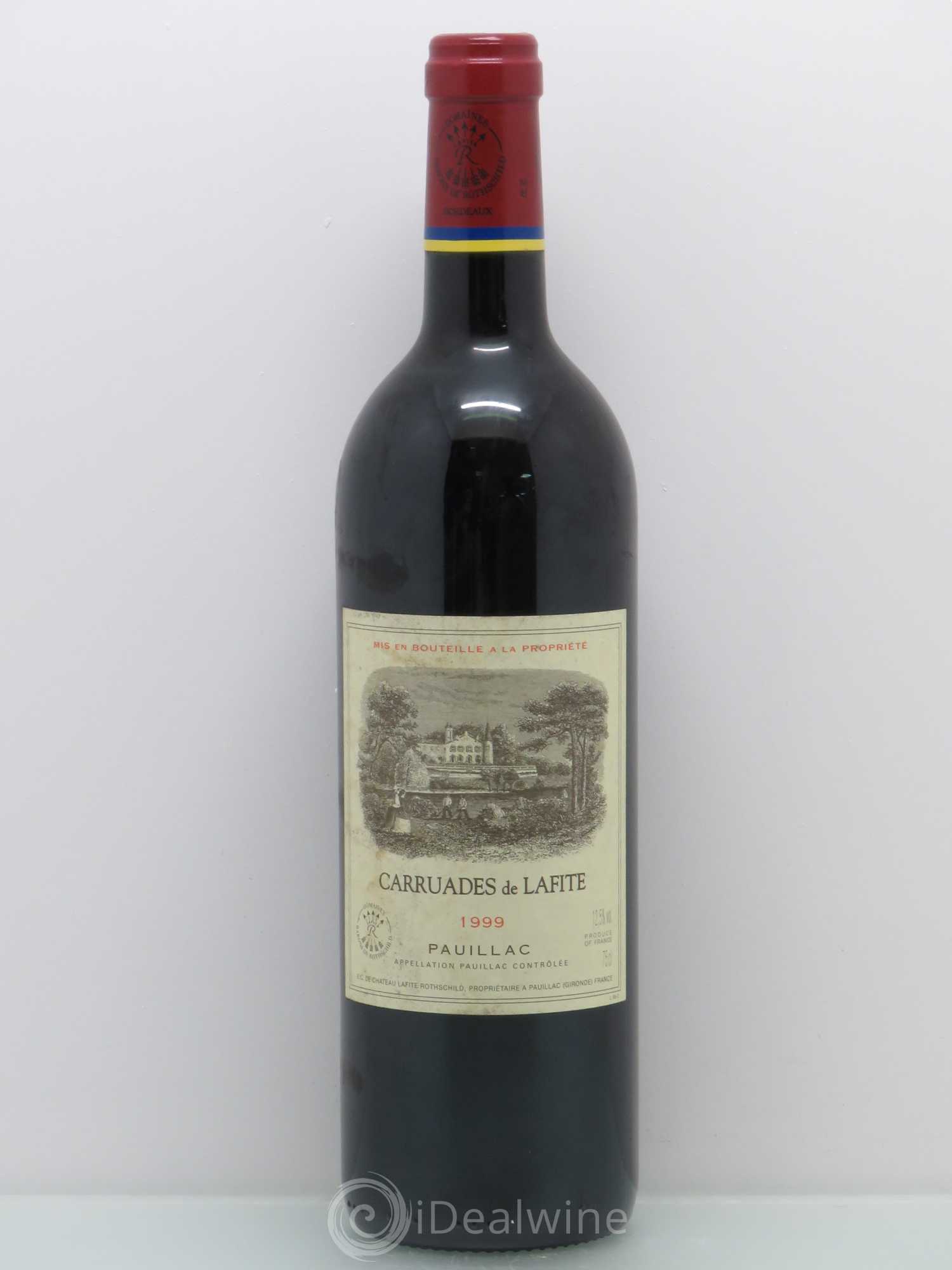 Carruades de Lafite Rothschild Second Vin 1999 - Lot de 1 bouteille - 0