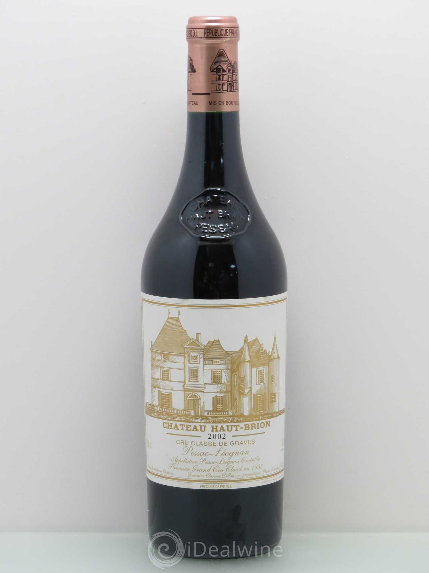 Château Haut Brion 1er Grand Cru Classé 2002 - Lot de 1 bouteille - 0