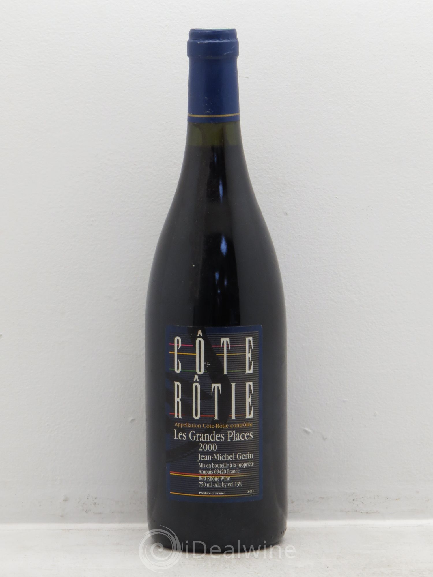 Côte-Rôtie Les Grandes Places Jean-Michel Gerin 2000 - Lot de 1 bouteille - 0