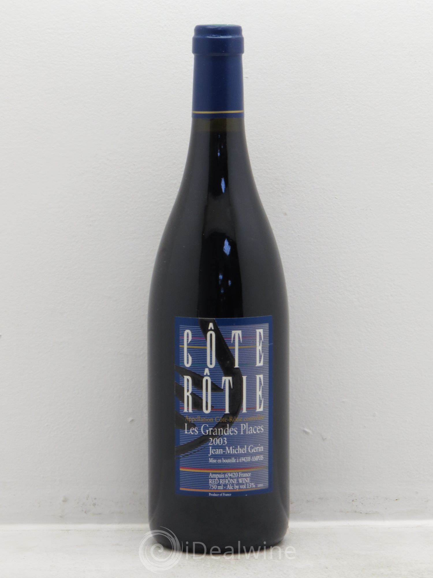 Côte-Rôtie Les Grandes Places Jean-Michel Gerin 2003 - Lot de 1 bouteille - 0