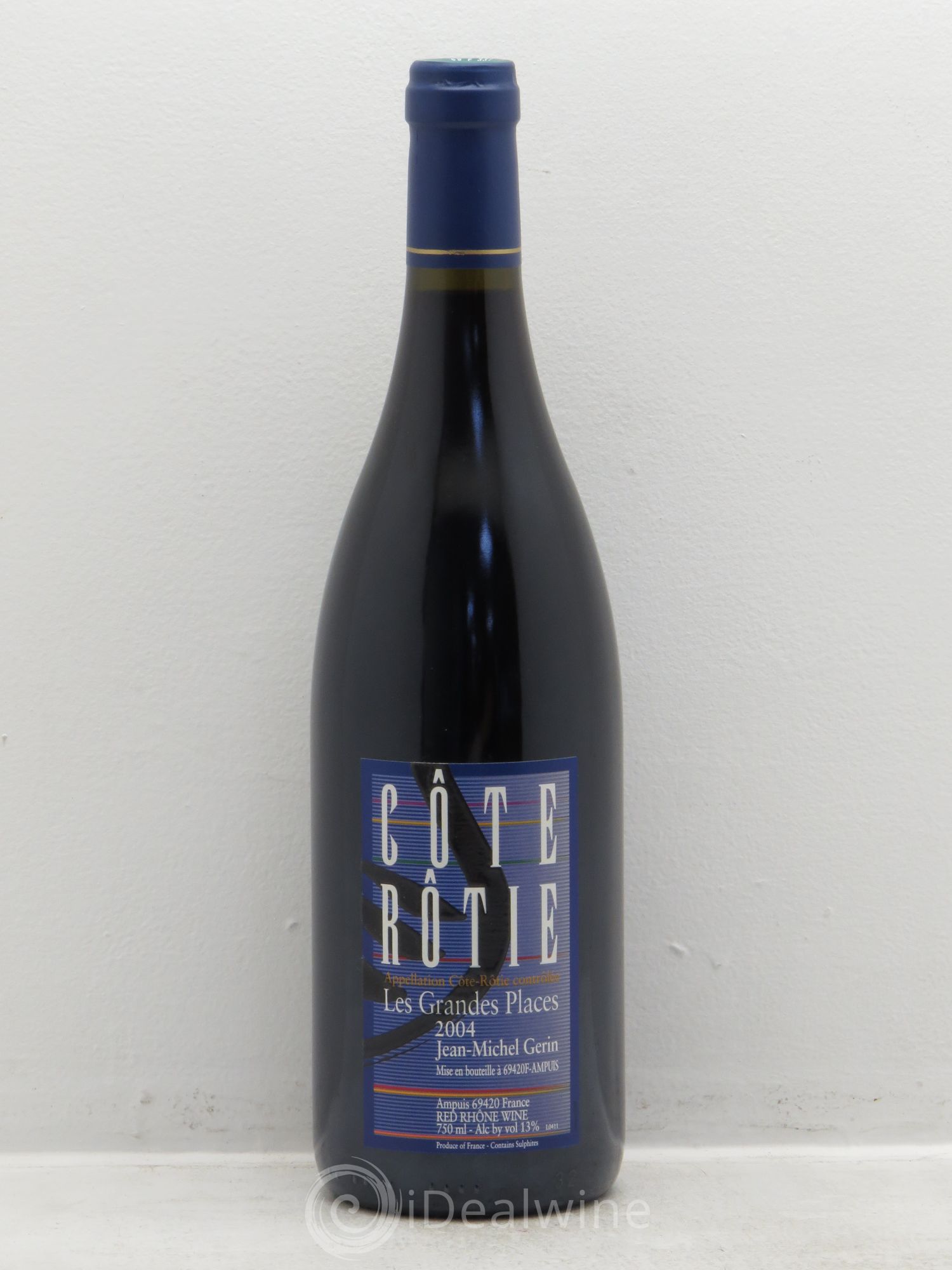 Côte-Rôtie Les Grandes Places Jean-Michel Gerin 2004 - Lot de 1 bouteille - 0
