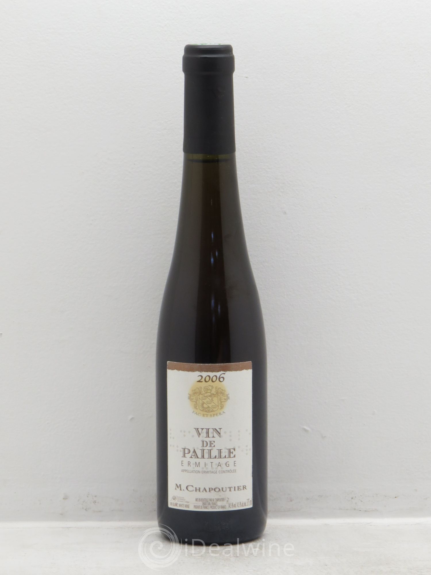 Hermitage Vin de Paille Chapoutier 2006 - Lotto di 1 mezza bottiglia - 0