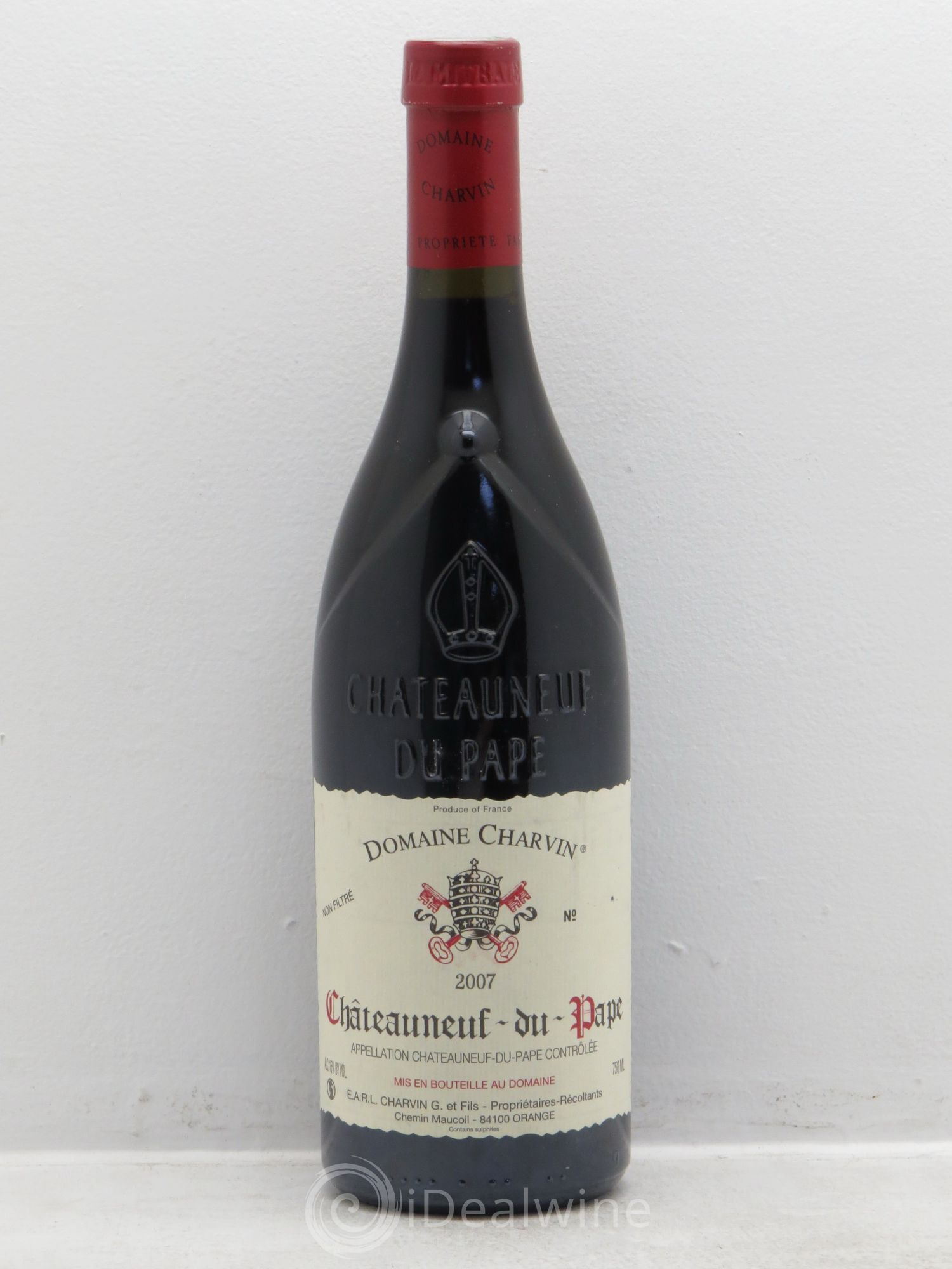 Châteauneuf-du-Pape Charvin (Domaine) 2007 - Lot de 1 bouteille - 0