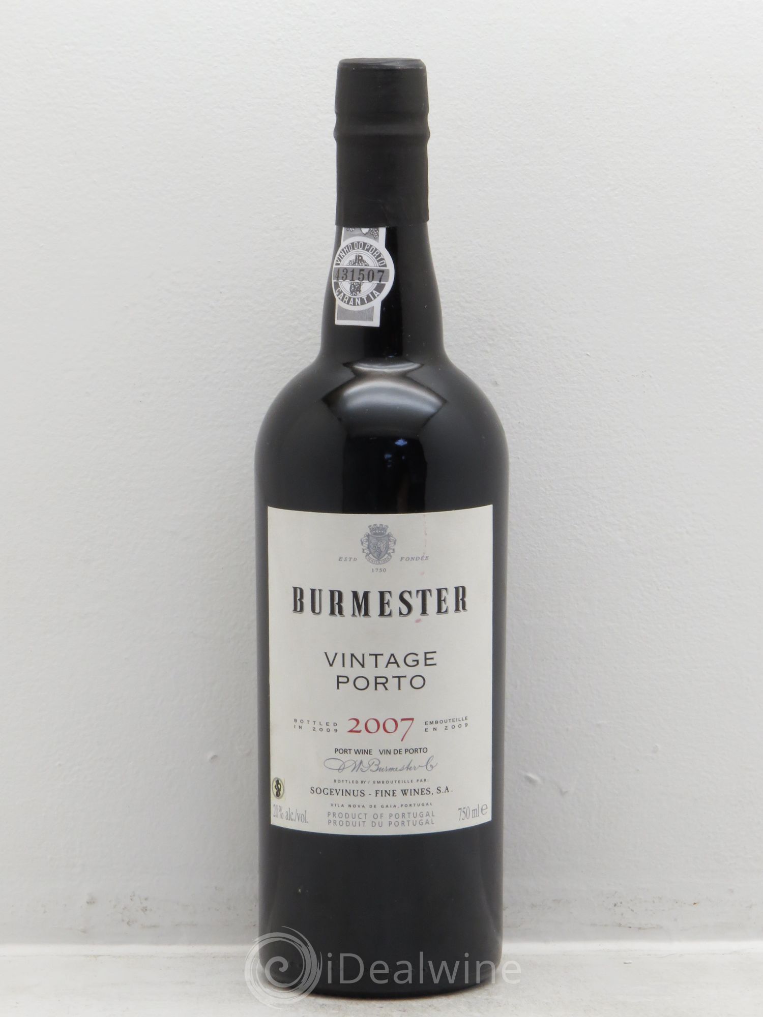 Porto 2007 - Lot de 1 bouteille - 0