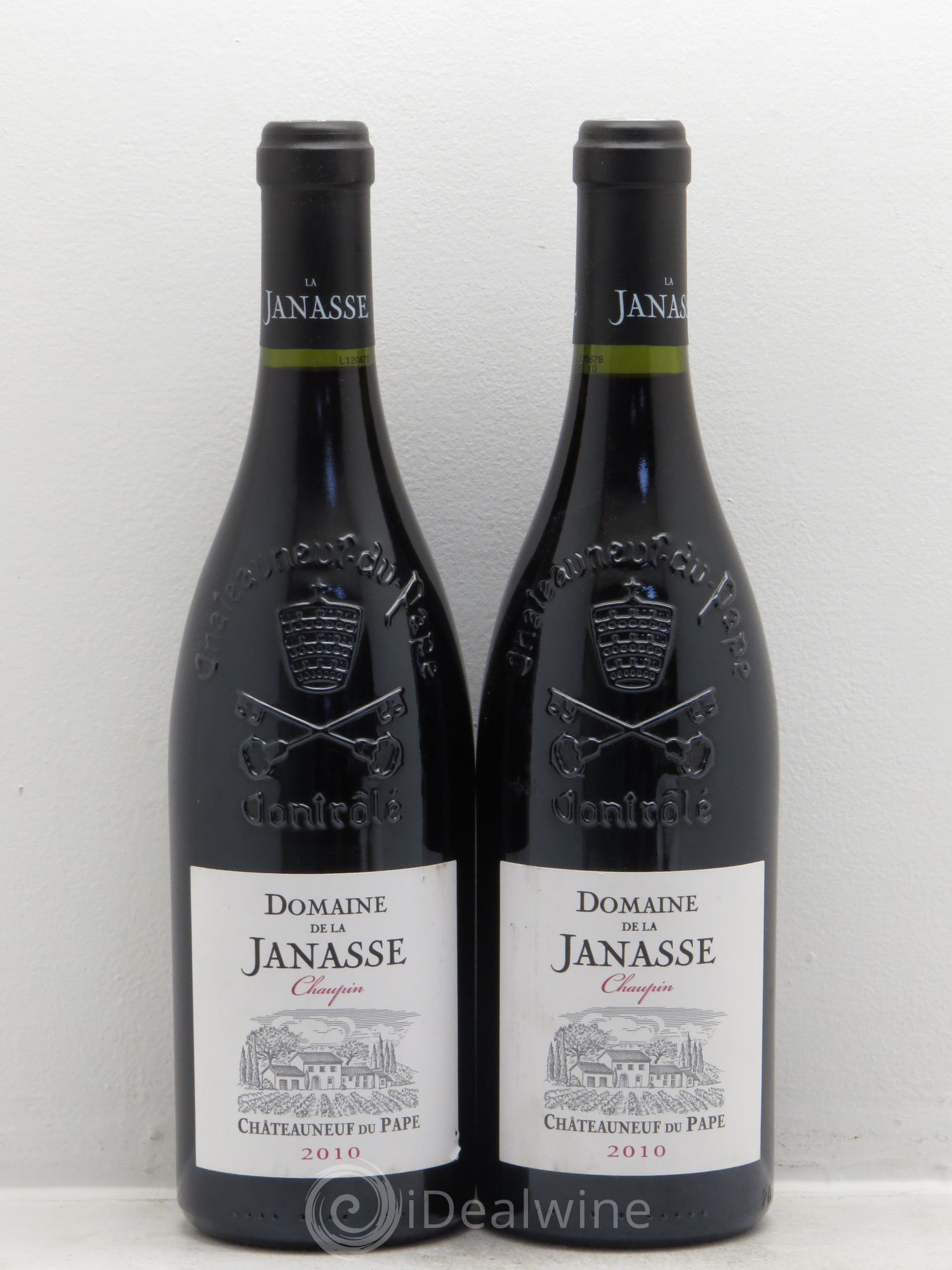 Châteauneuf-du-Pape Cuvée Chaupin La Janasse (Domaine de) 2010 - Lot de 2 bouteilles - 0