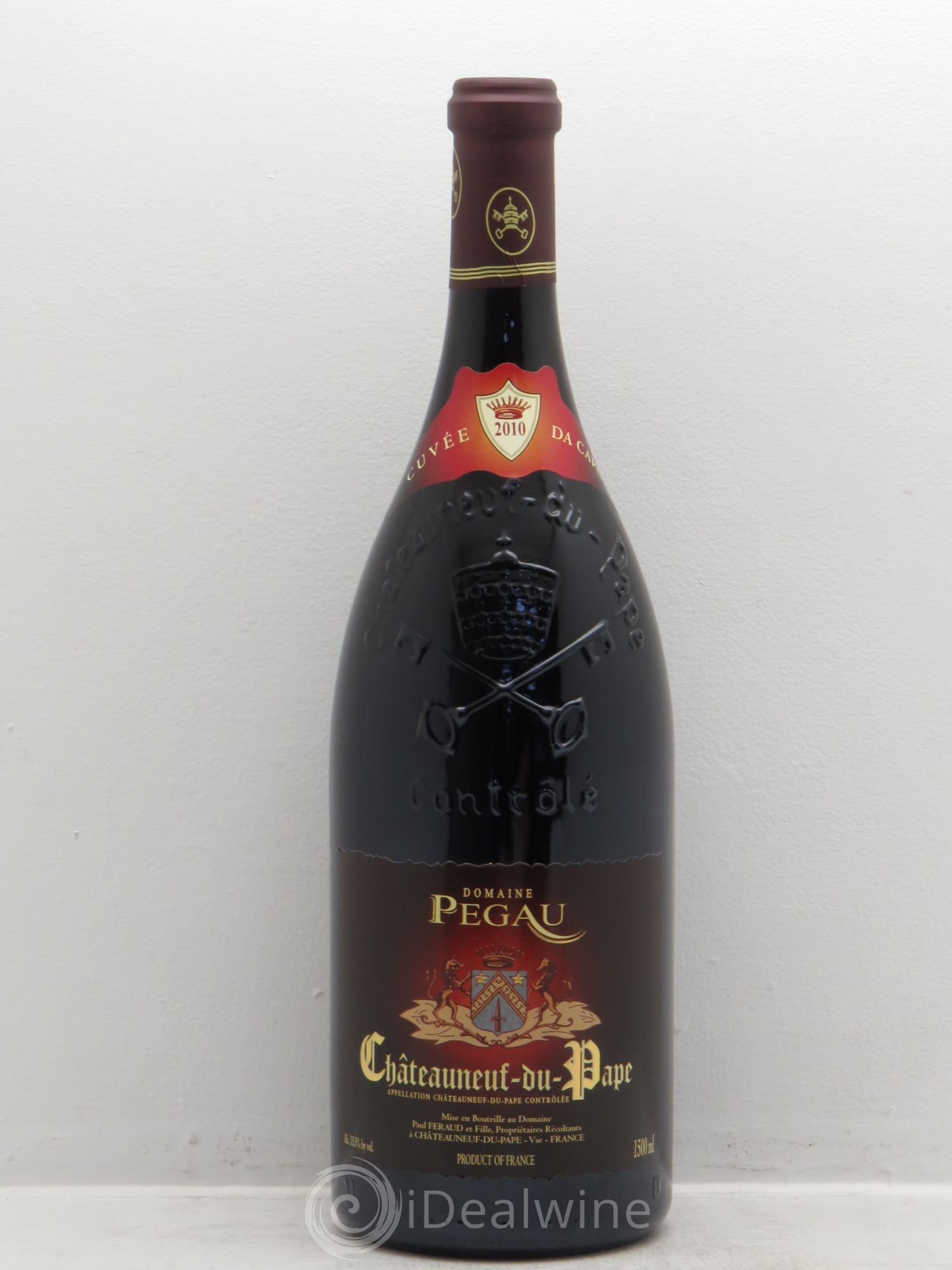Châteauneuf-du-Pape Domaine du Pégau Cuvée Da Capo Paul et Laurence Féraud 2010 - Lot de 1 magnum - 0