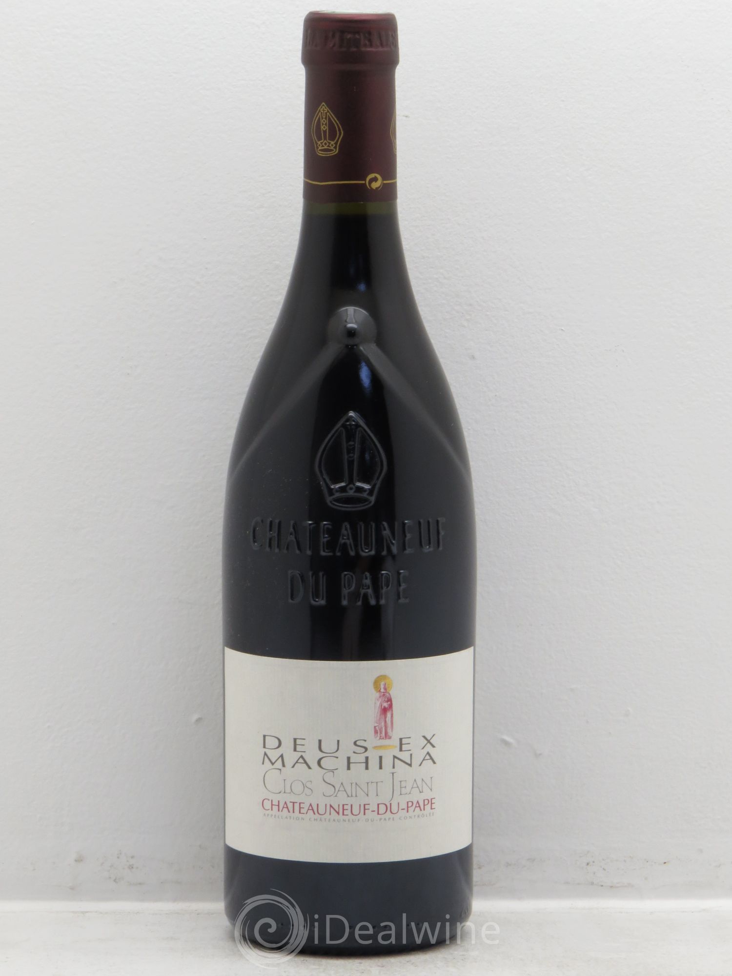 Châteauneuf-du-Pape Clos Saint-Jean Deus Ex Machina Pascal et Vincent Maurel 2010 - Lot de 1 bouteille - 0