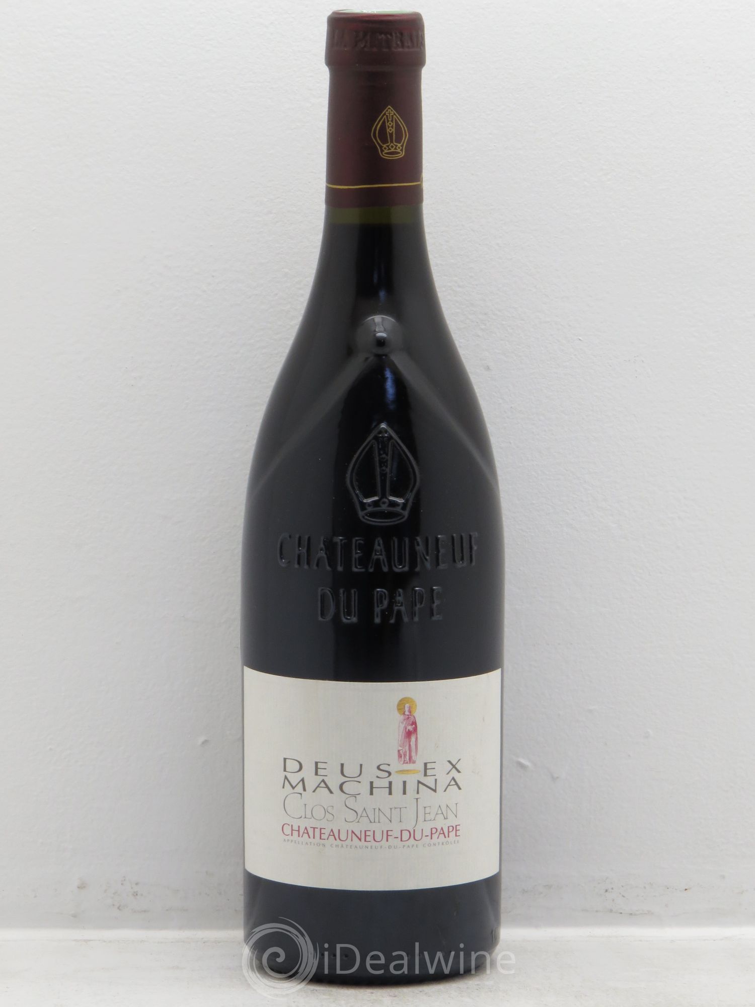 Châteauneuf-du-Pape Clos Saint-Jean Deus Ex Machina Pascal et Vincent Maurel 2010 - Lot de 1 bouteille - 0