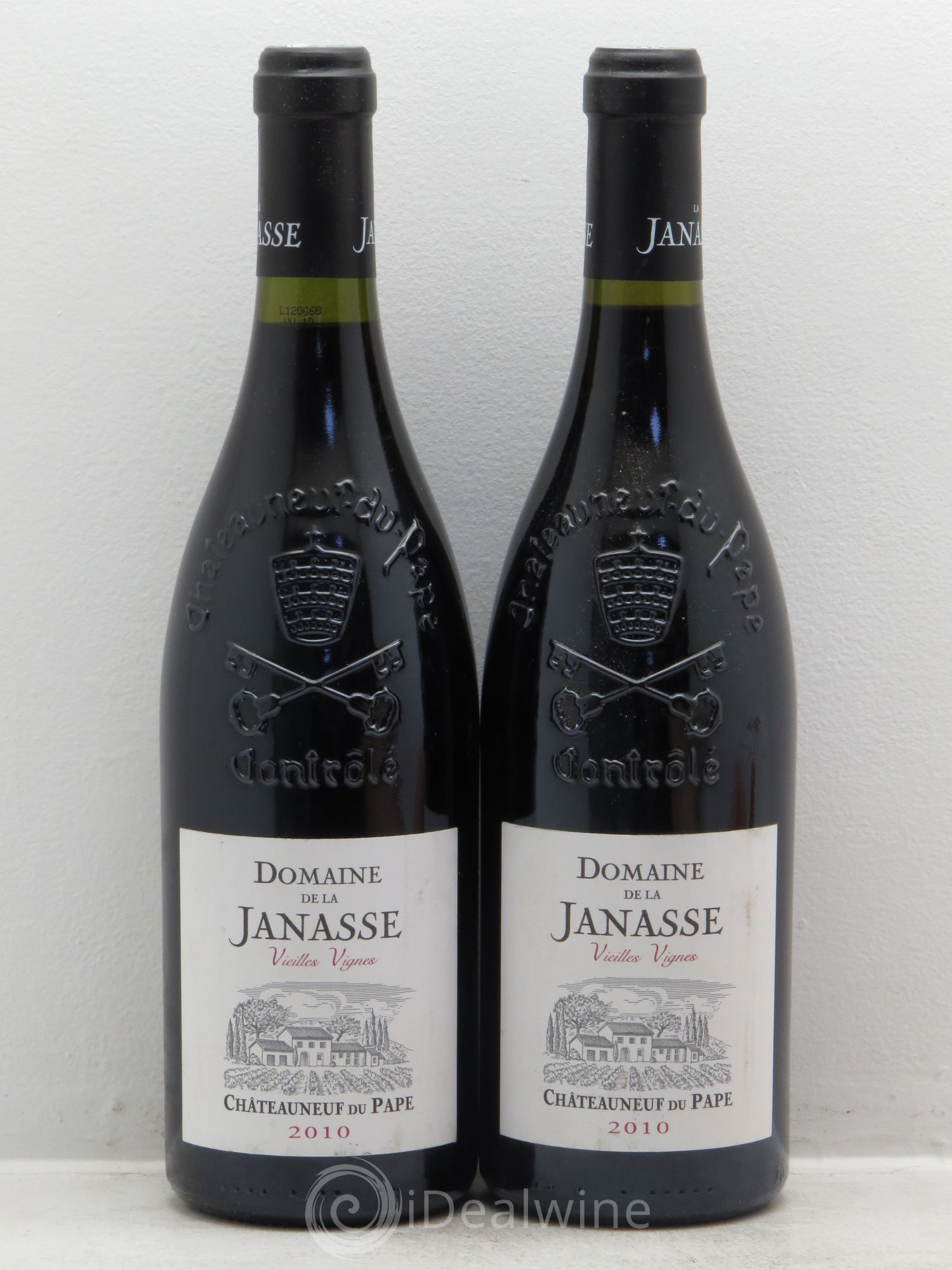 Châteauneuf-du-Pape Cuvée Vieilles Vignes La Janasse (Domaine de) 2010 - Lot de 2 bouteilles - 0