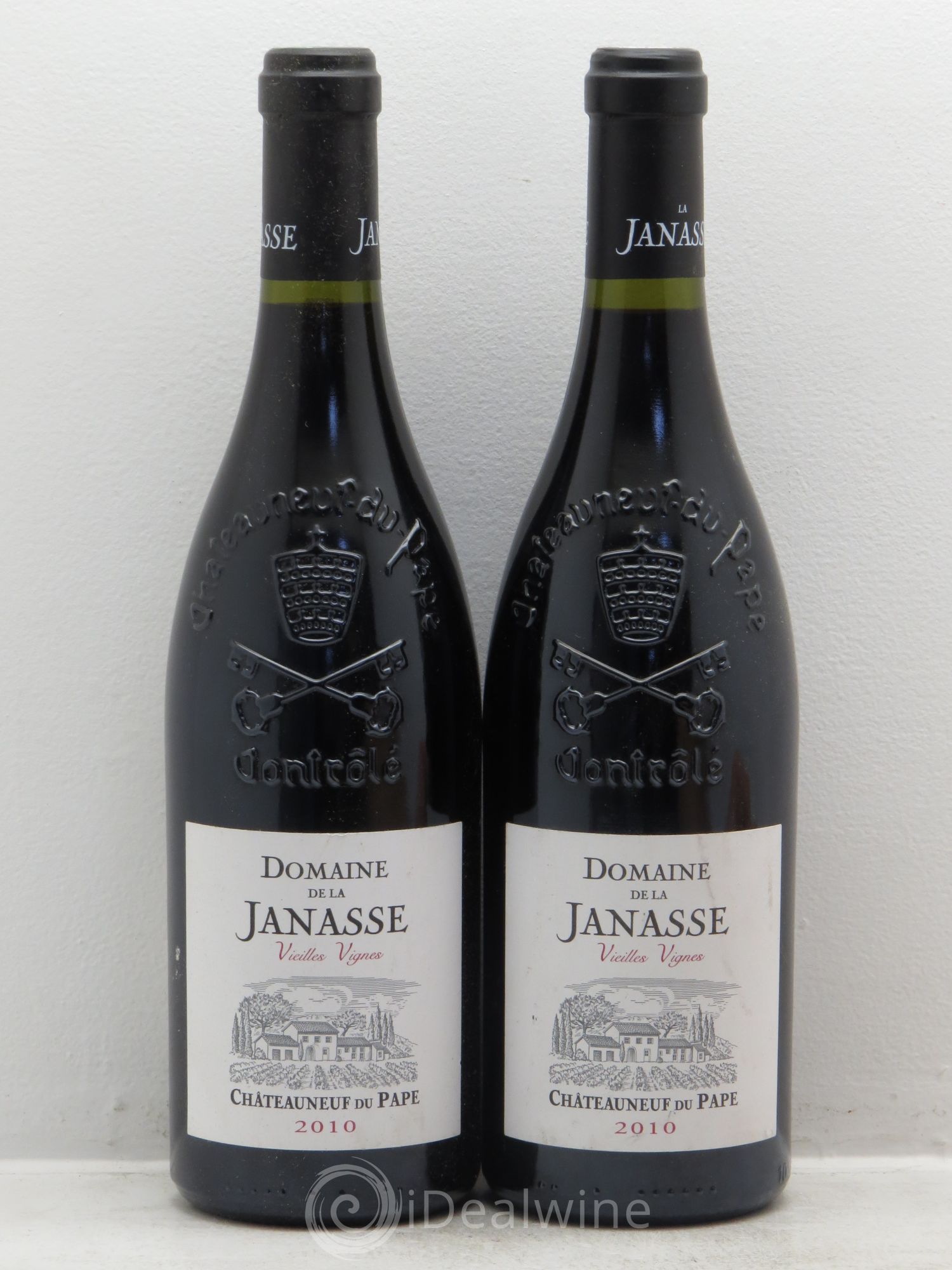 Châteauneuf-du-Pape Cuvée Vieilles Vignes La Janasse (Domaine de) 2010 - Lot de 2 bouteilles - 0