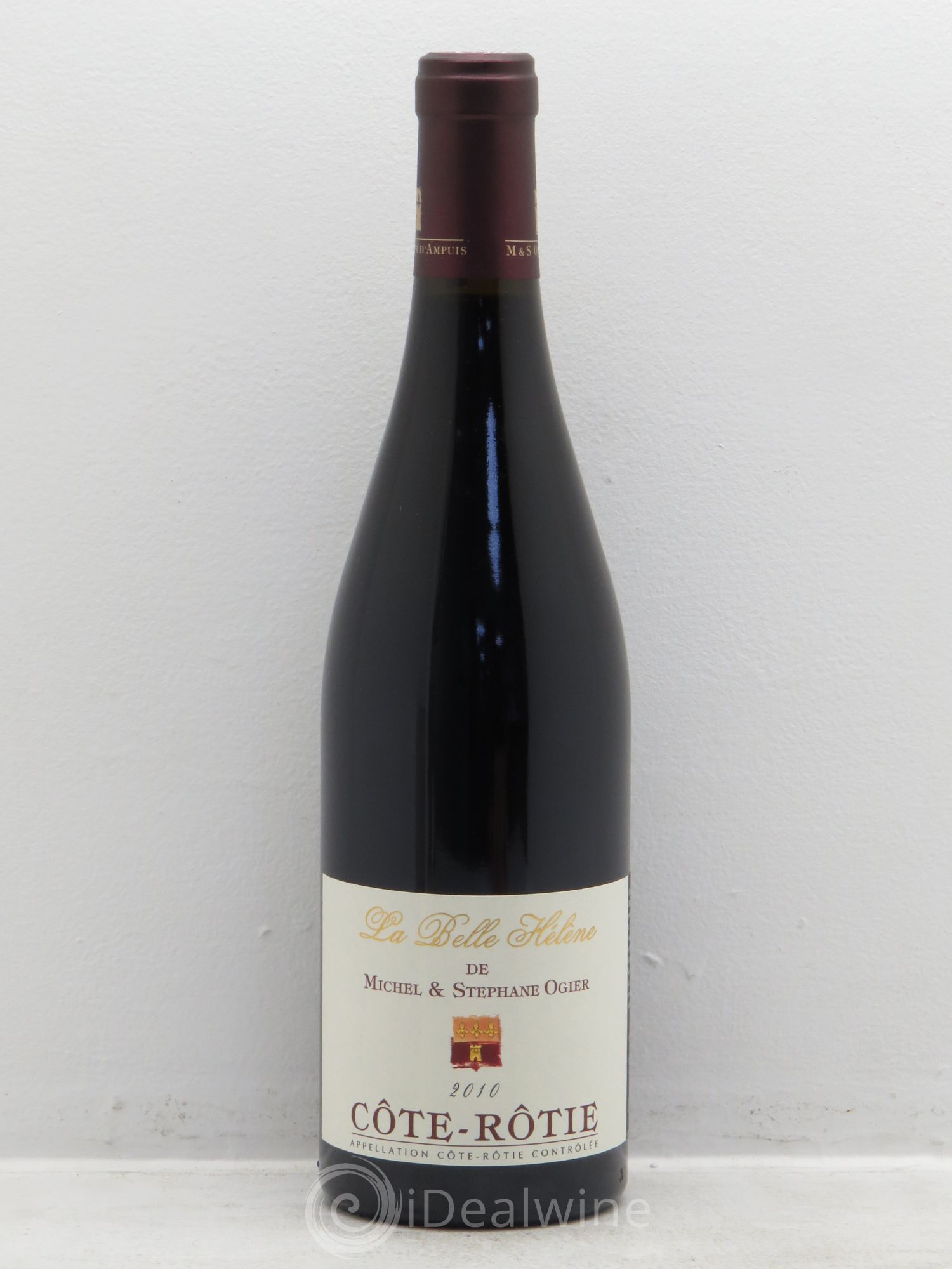 Côte-Rôtie La Belle Hélène Stéphane Ogier 2010 - Lot de 1 bouteille - 0