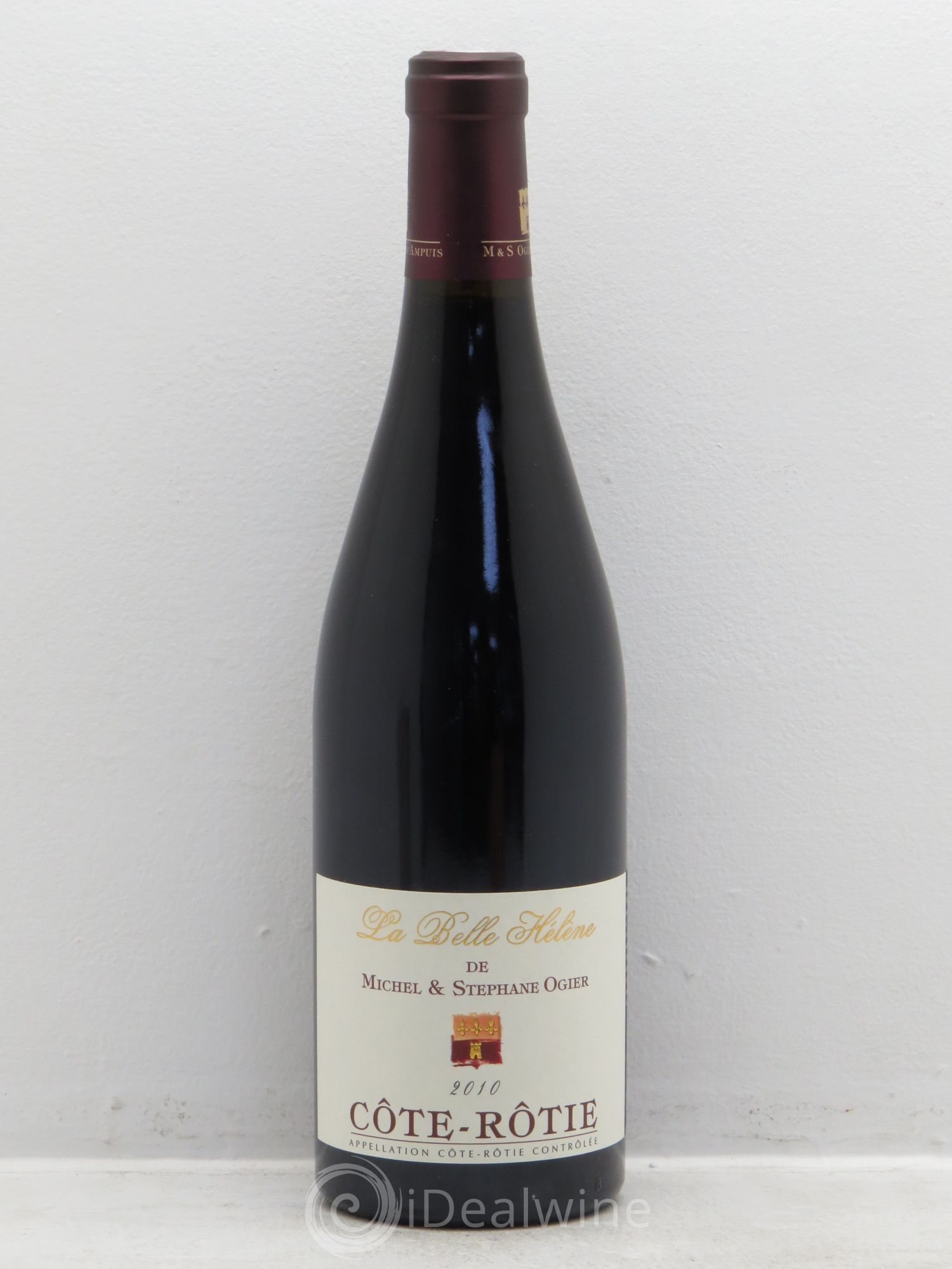 Côte-Rôtie La Belle Hélène Stéphane Ogier 2010 - Lot de 1 bouteille - 0