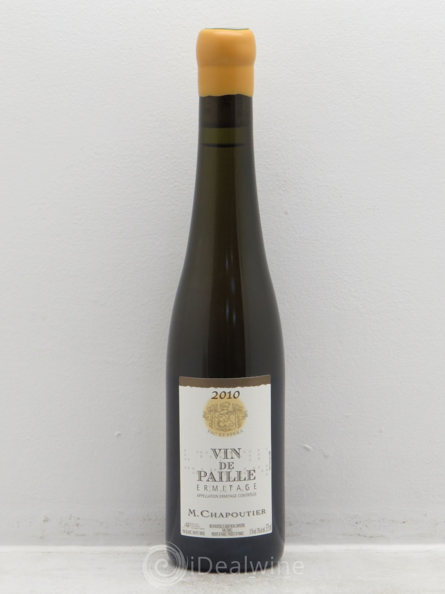 Hermitage Vin de Paille Chapoutier 2010 - Lotto di 1 mezza bottiglia - 0