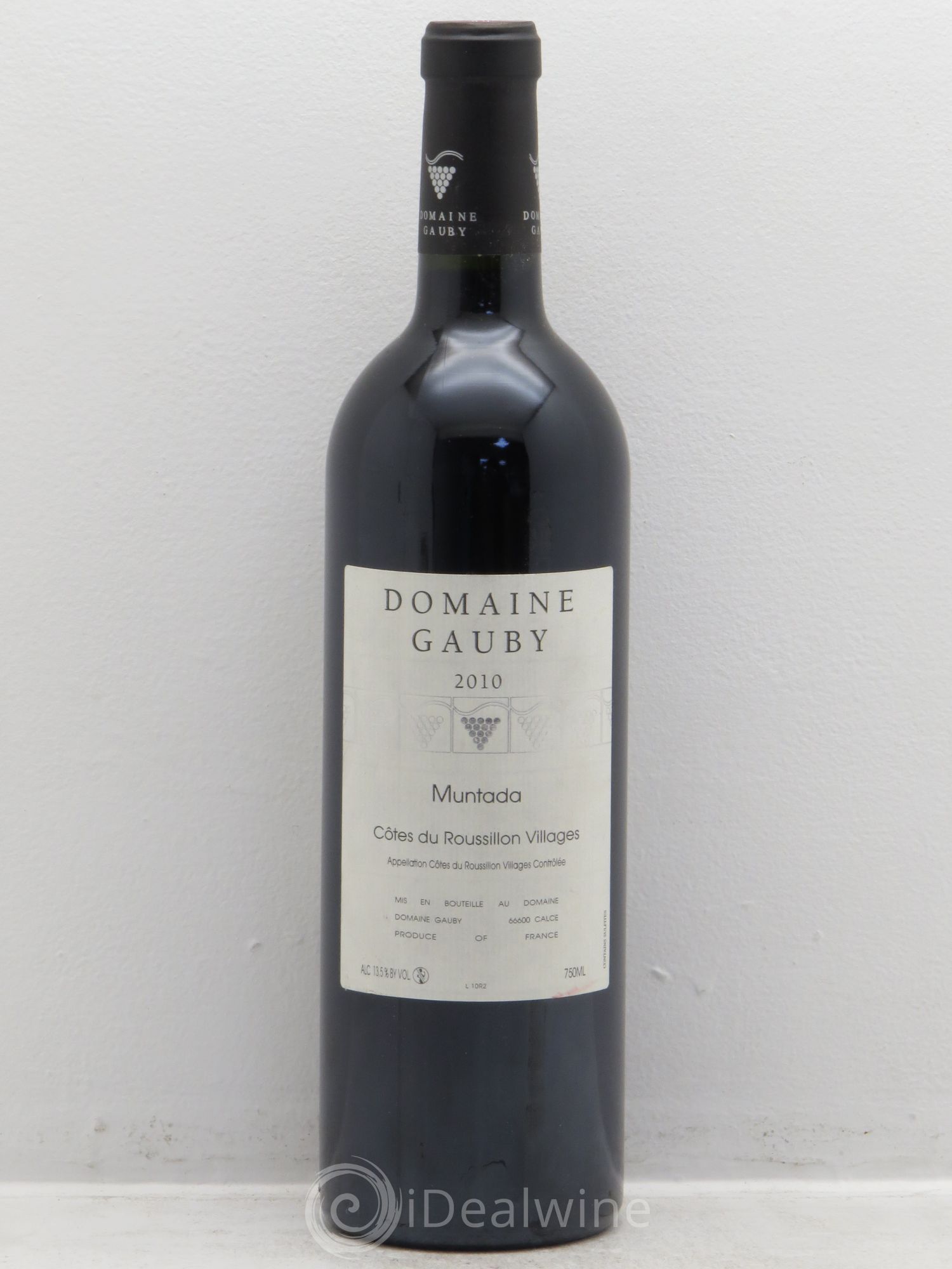 Côtes Catalanes (anciennement Côtes du Roussillon Villages) La Muntada Gauby (Domaine) 2010 - Lot de 1 bouteille - 0