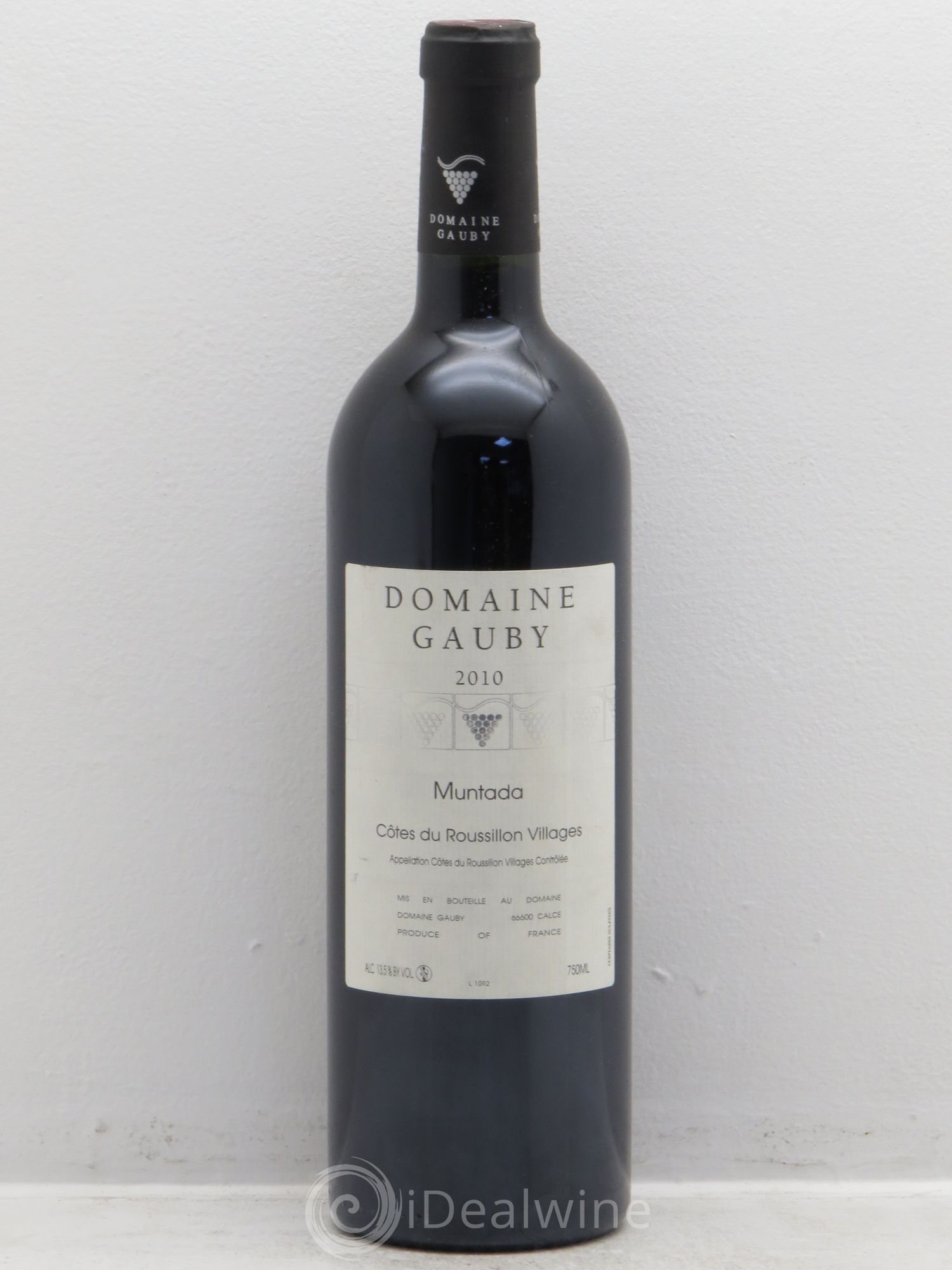 Côtes Catalanes (anciennement Côtes du Roussillon Villages) La Muntada Gauby (Domaine) 2010 - Lot de 1 bouteille - 0