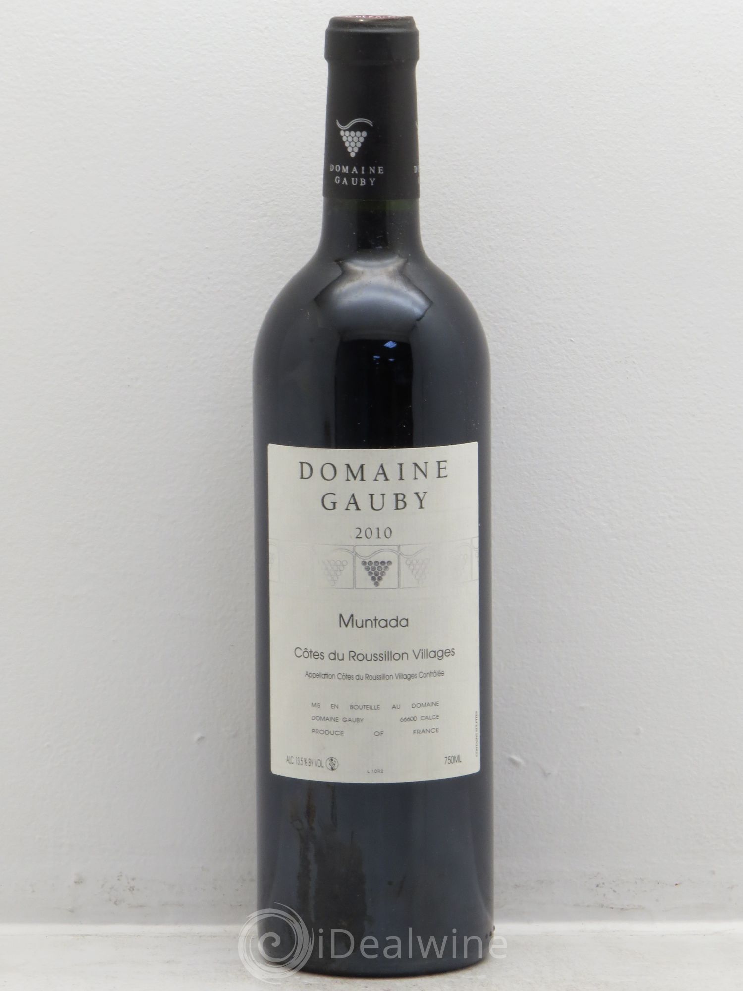 Côtes Catalanes (anciennement Côtes du Roussillon Villages) La Muntada Gauby (Domaine) 2010 - Lot de 1 bouteille - 0