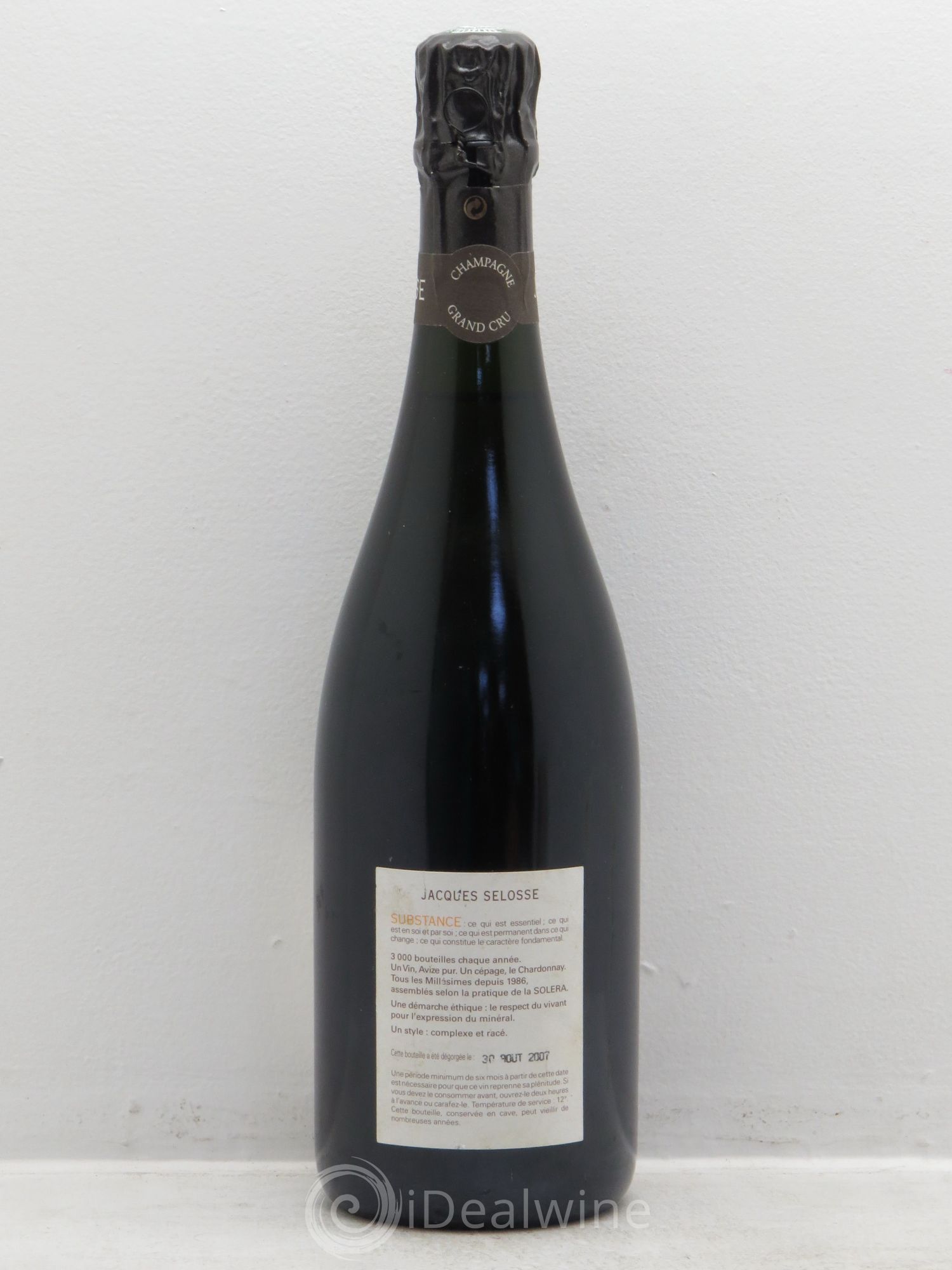 Substance Jacques Selosse - Lot de 1 bouteille - 1